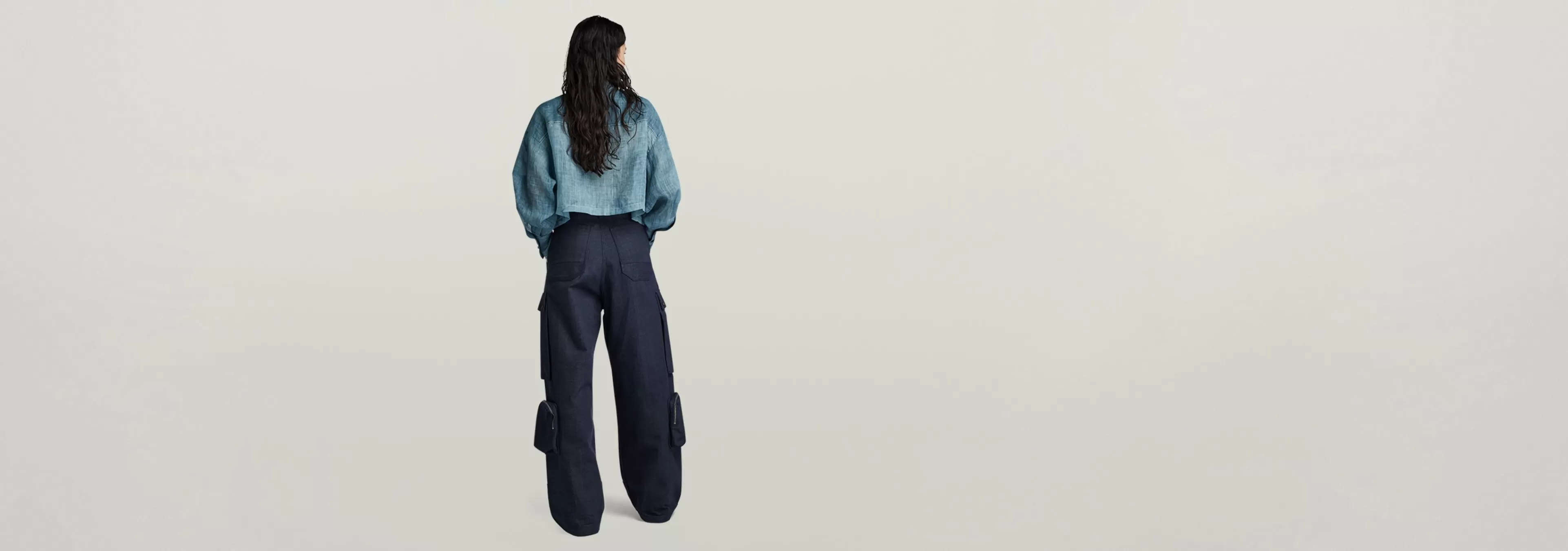 Flash Sale G-Star GSRR Utility Shirt cold dyed midnight blue