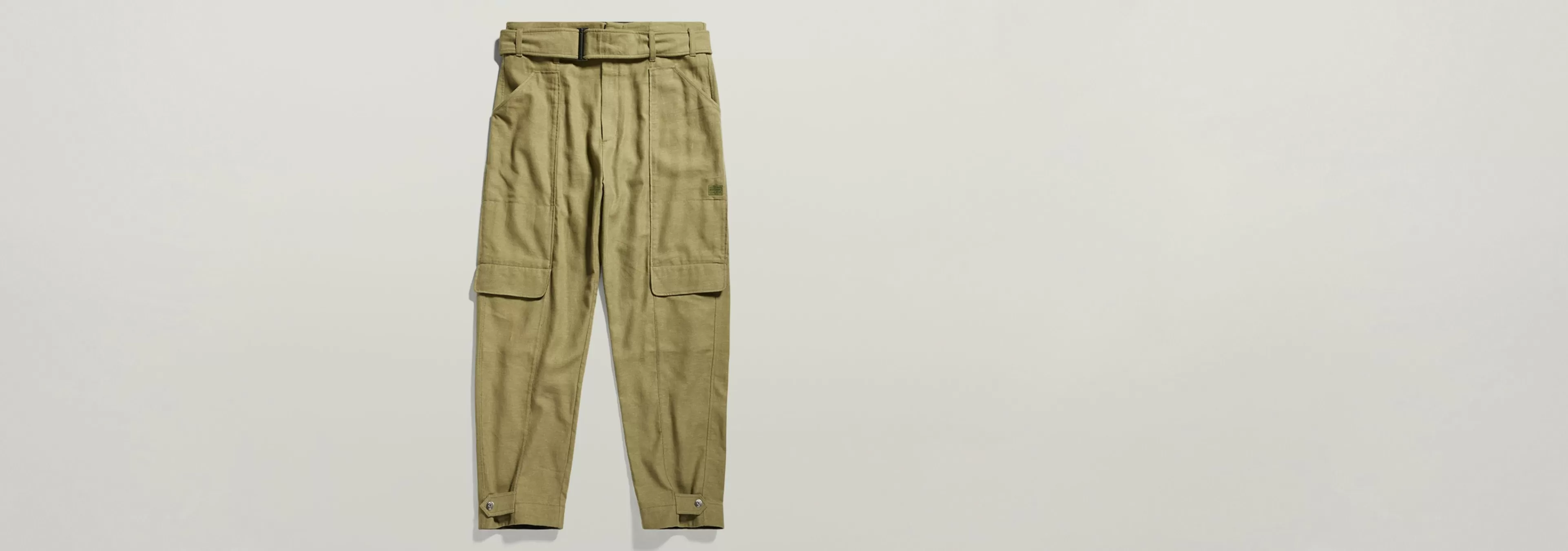 Store G-Star High Paperbag Broek Smoke Olive