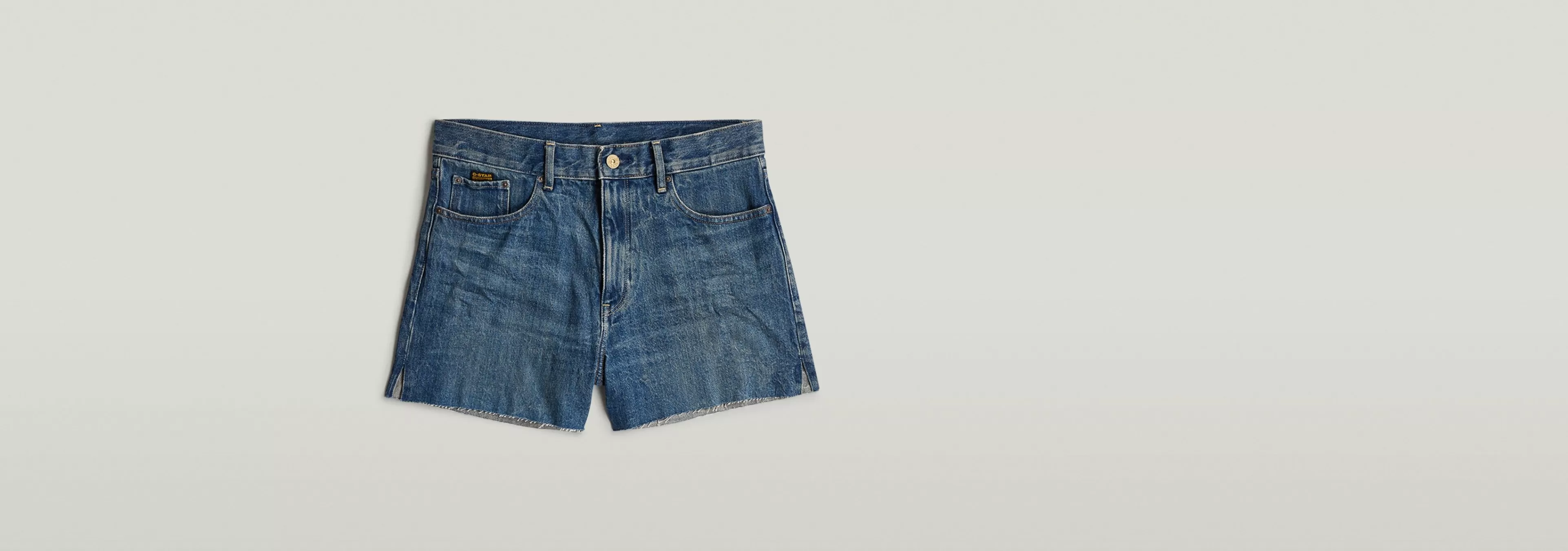 Store G-Star High Short Met Split antique faded spear blue
