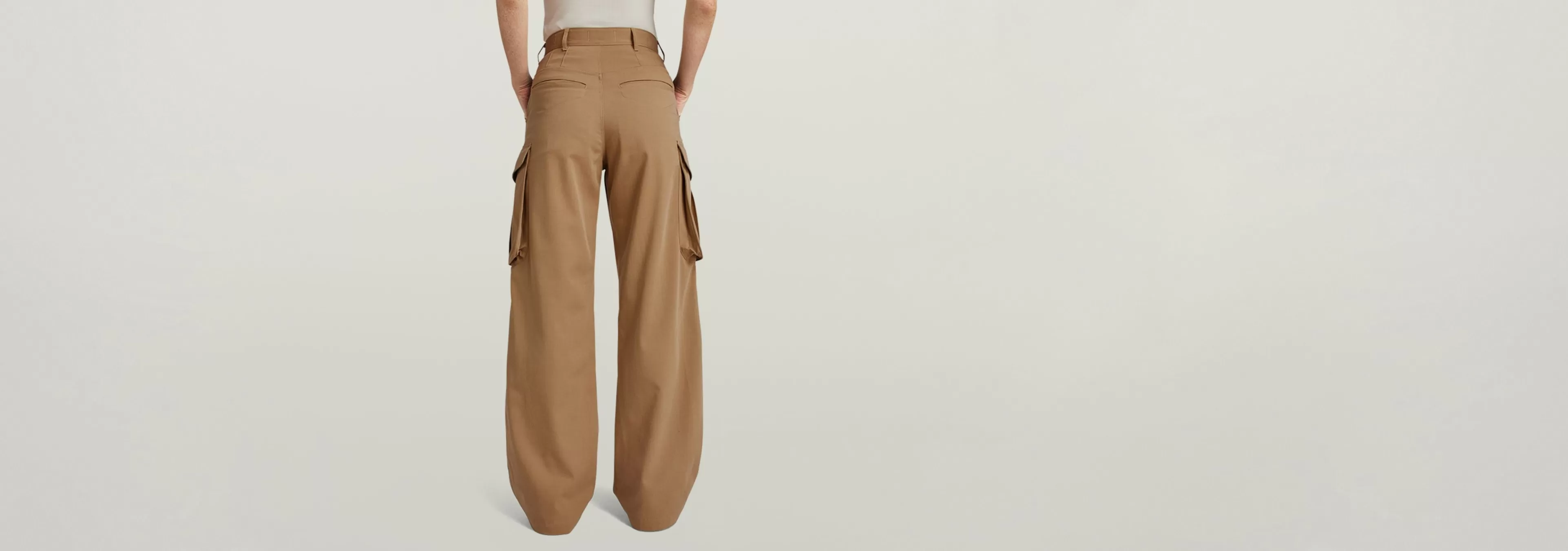 Best G-Star High Waist Cargo Broek safari