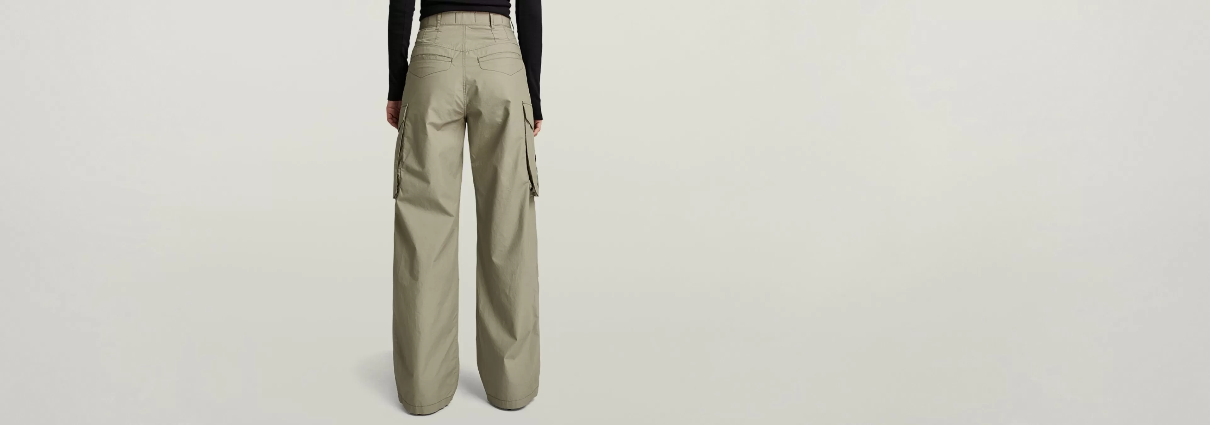 Hot G-Star High Waist Cargo Broek shamrock