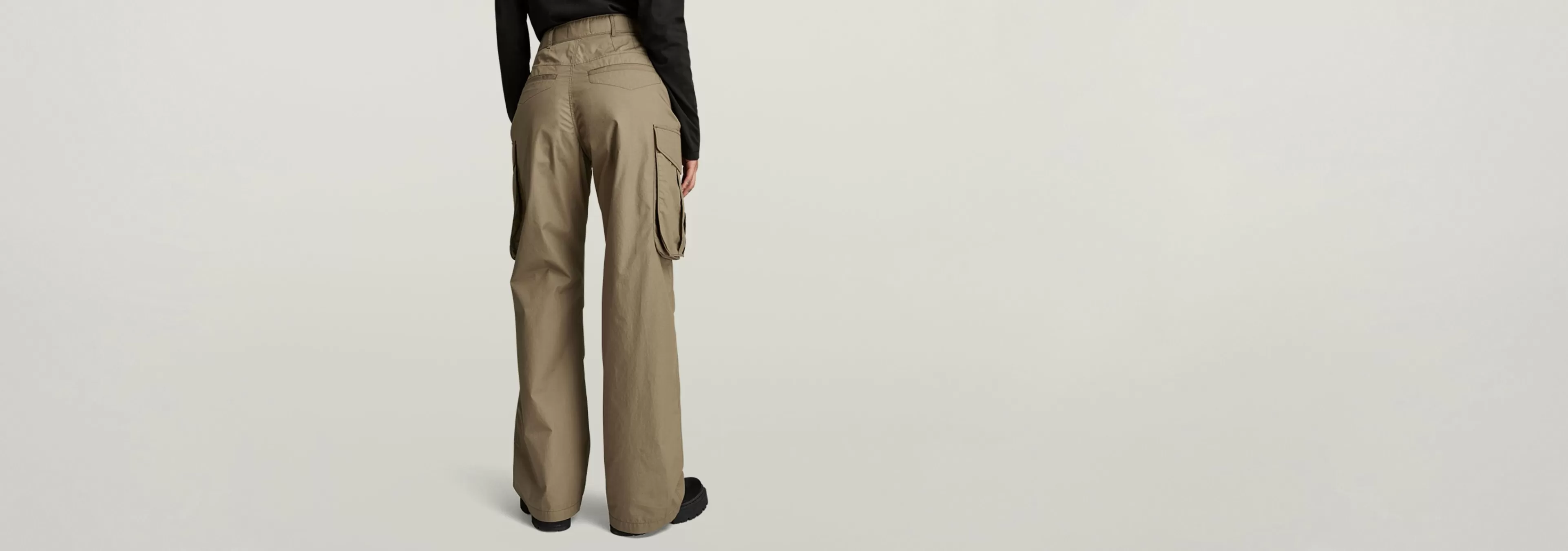 Hot G-Star High Waist Cargo Broek turf