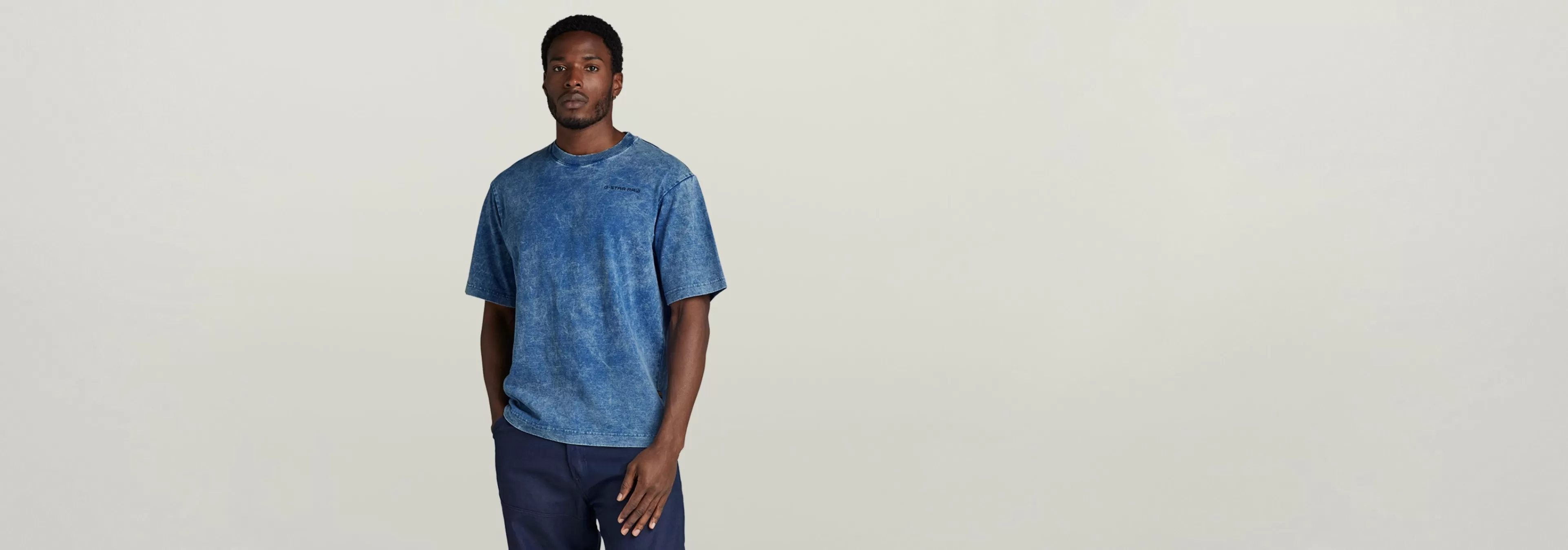 Flash Sale G-Star Indigo Boxy T-Shirt sun faded blue