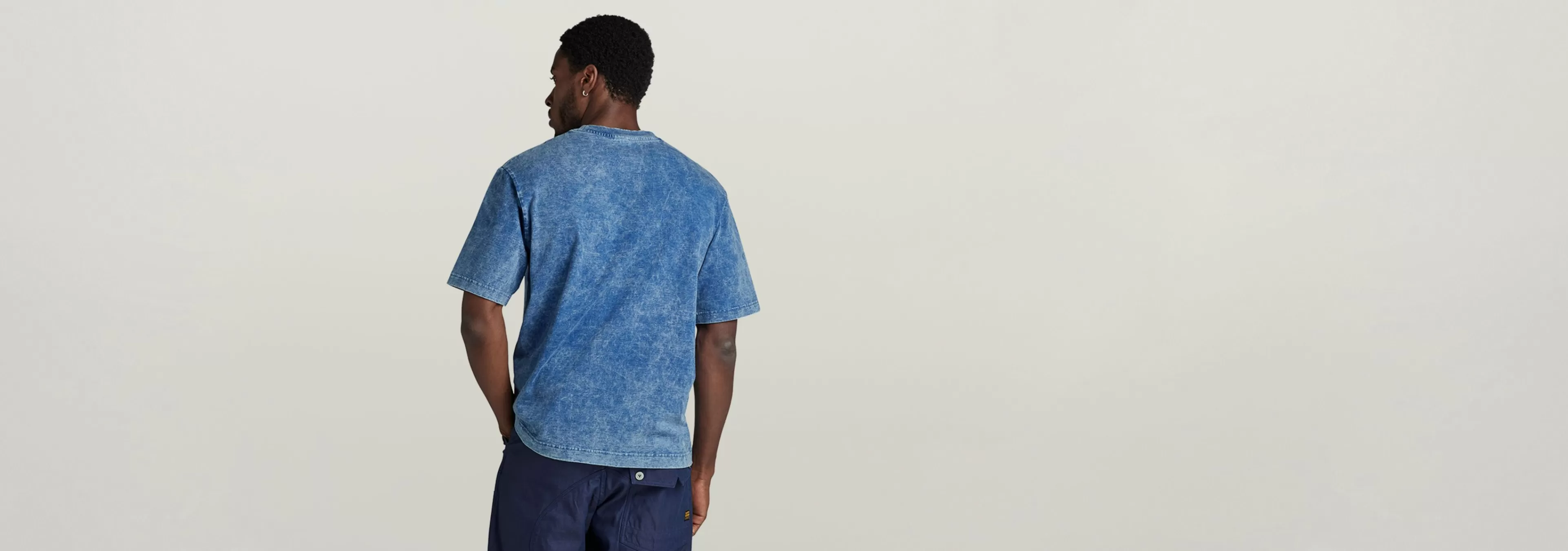 Flash Sale G-Star Indigo Boxy T-Shirt sun faded blue