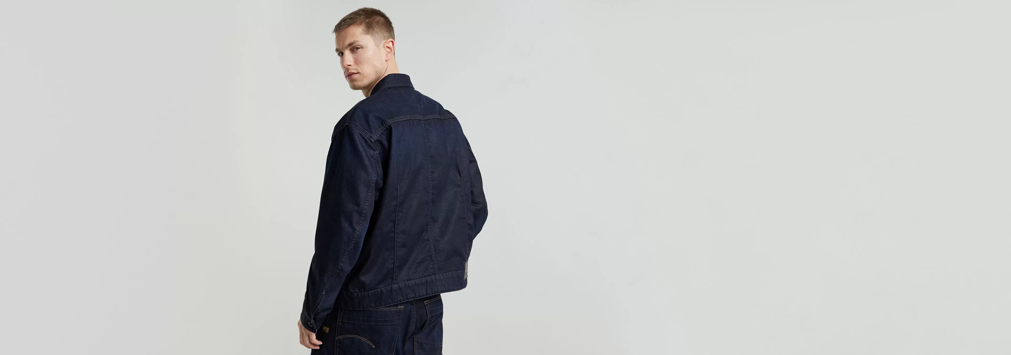 Shop G-Star Jack Bend worn in deep frisian night
