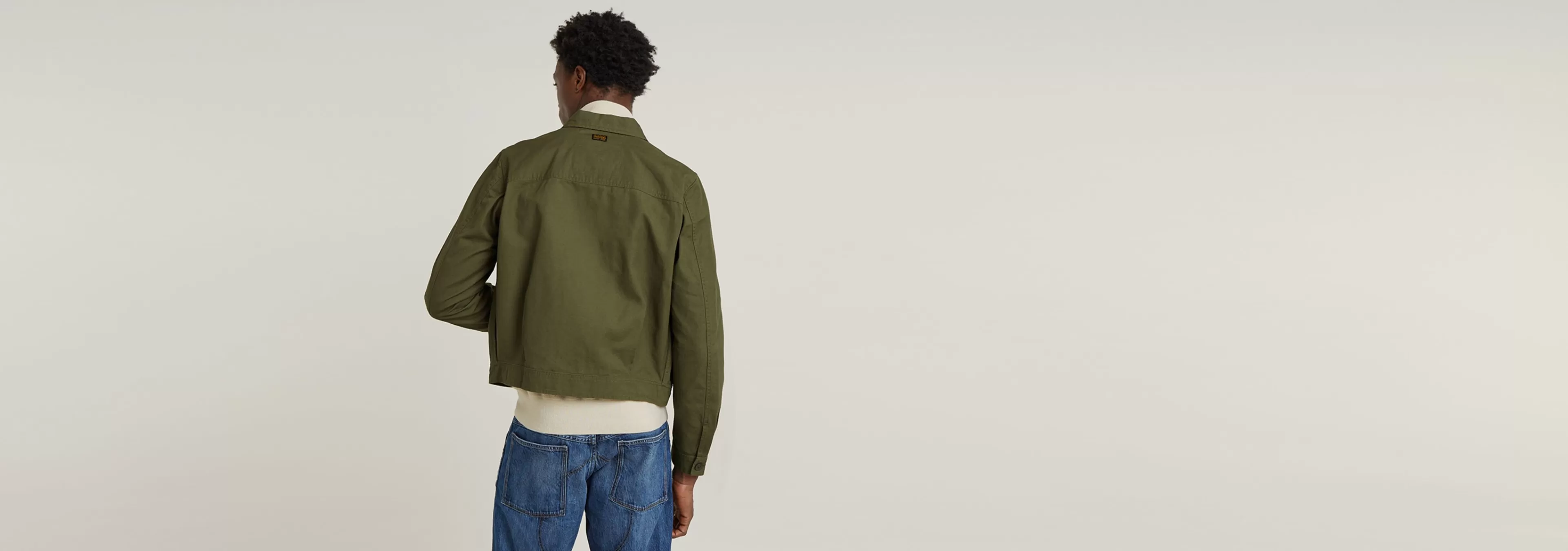 Cheap G-Star Jak Overshirt shadow olive