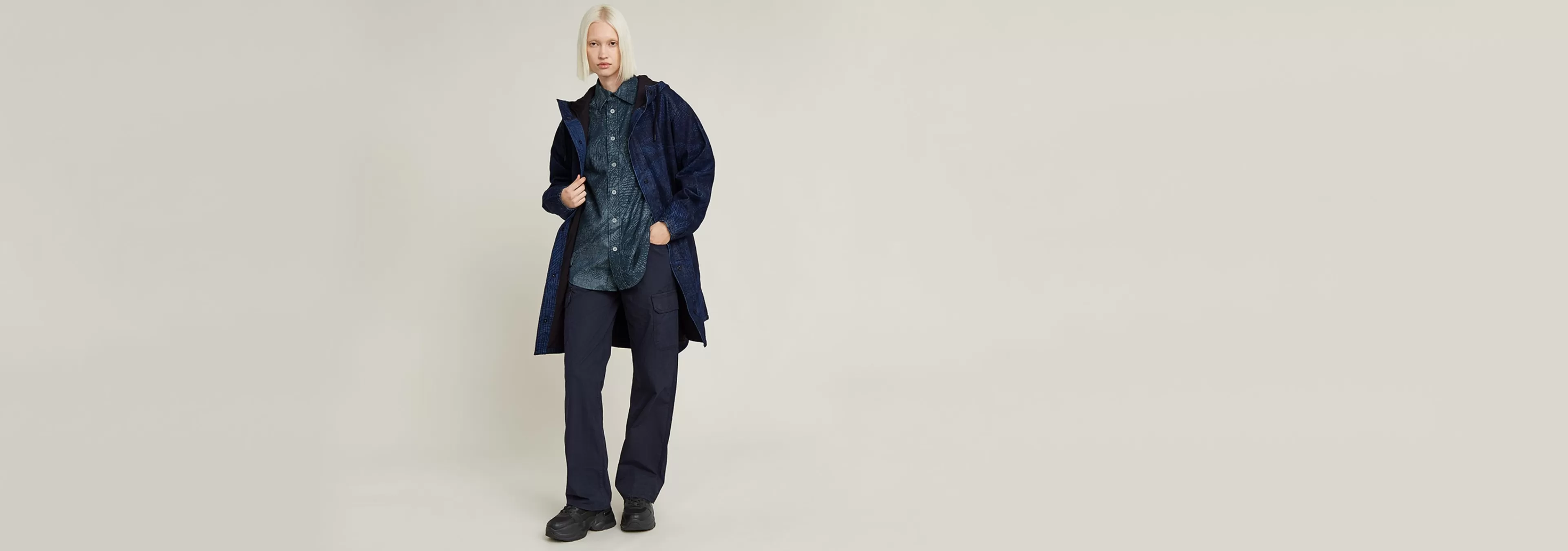 Best Sale G-Star Judee Cargo Broek osaka blue gd