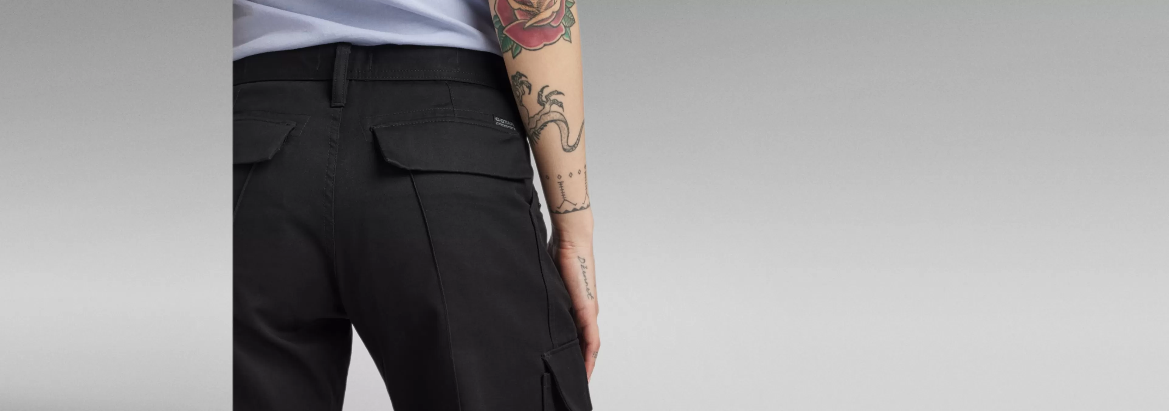 Best G-Star Judee Cargo Broek dark black