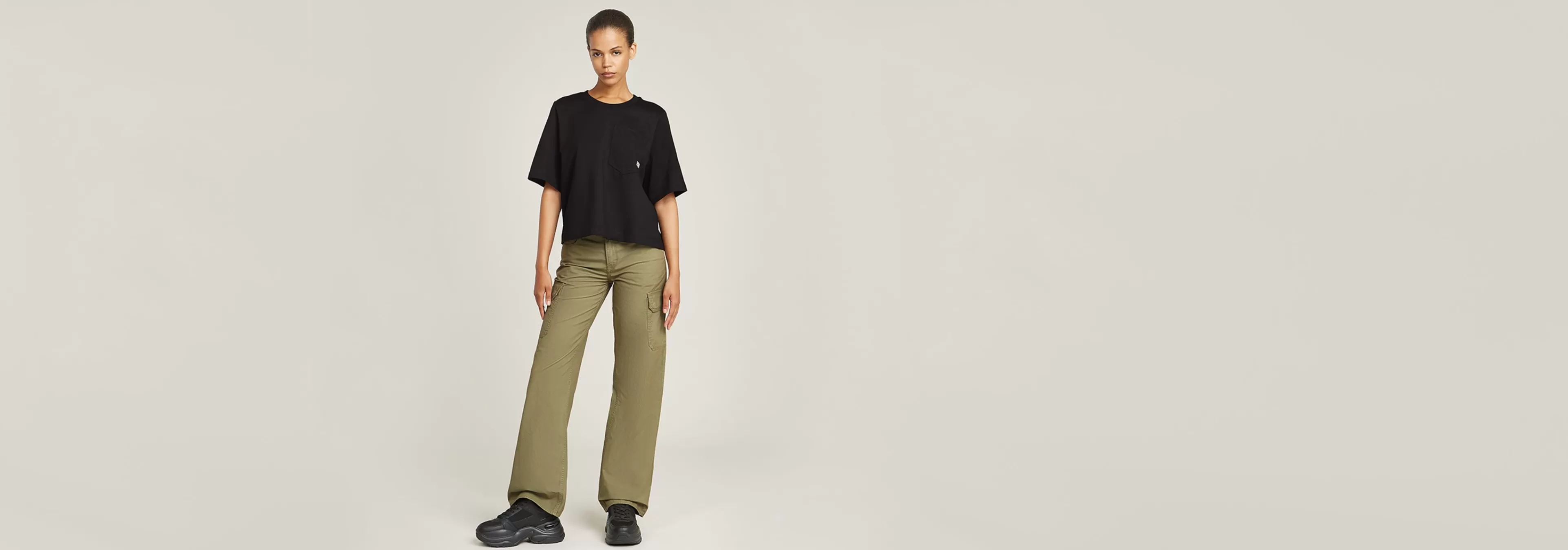 Best Sale G-Star Judee Cargo Broek ensis green gd