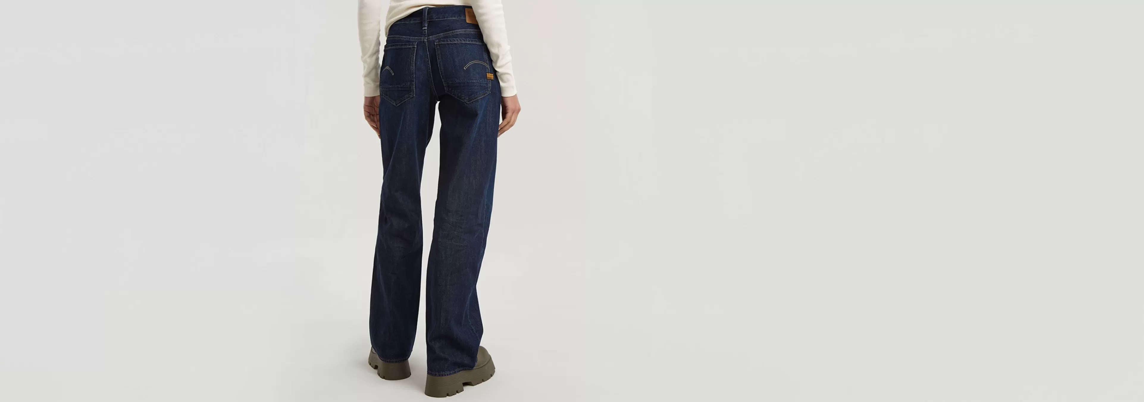 Store G-Star Judee Low Waist Loose Jeans worn in midnight