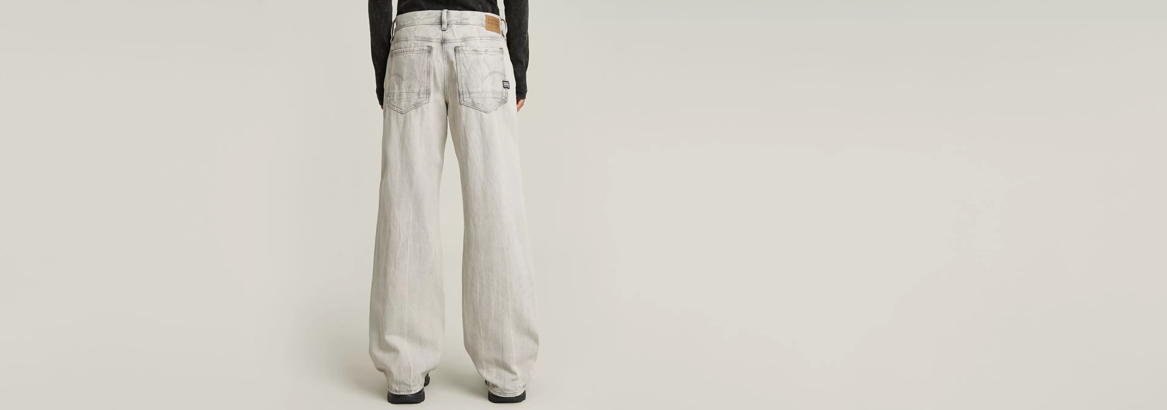 Shop G-Star Judee Low Waist Loose Jeans vintage arctic tundra