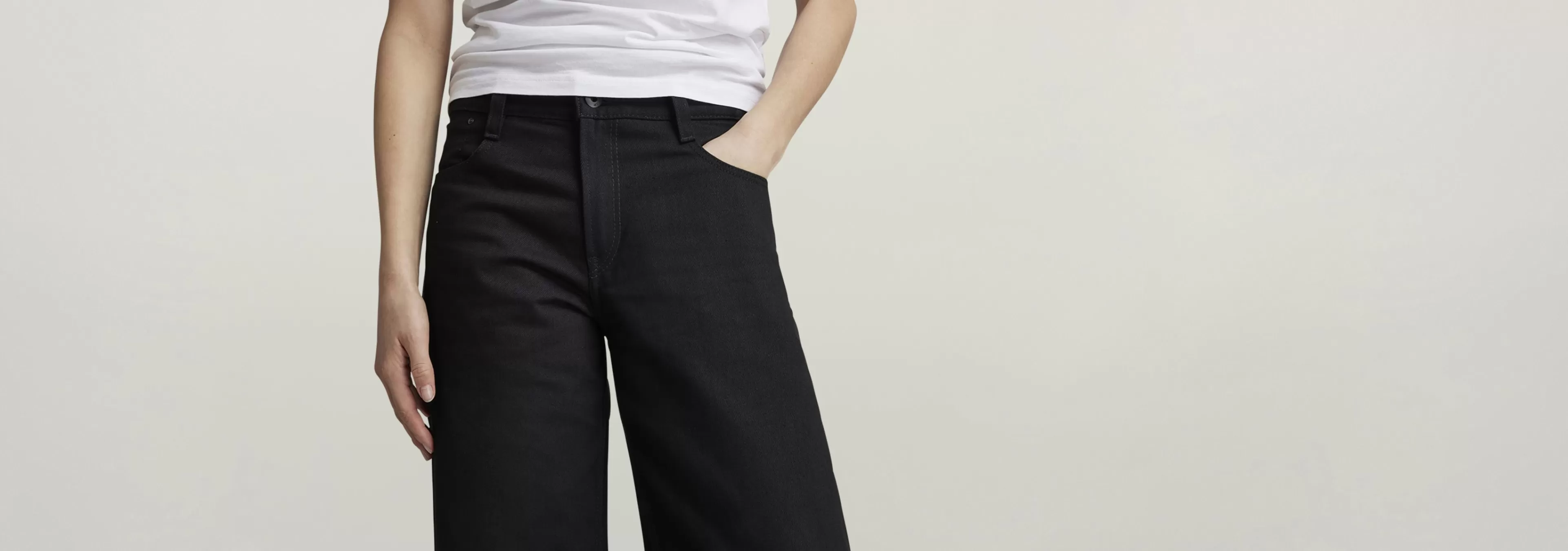 Best G-Star Judee Low Waist Loose Jeans pitch black