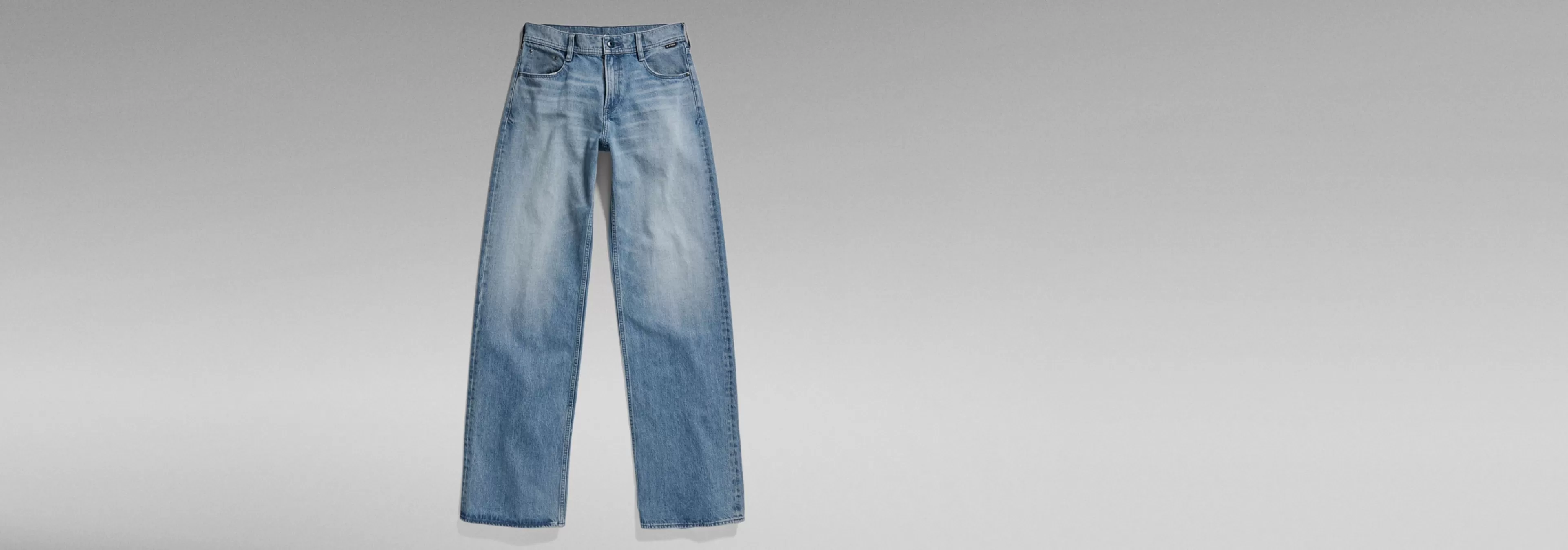 Store G-Star Judee Low Waist Loose Jeans sun faded air force blue
