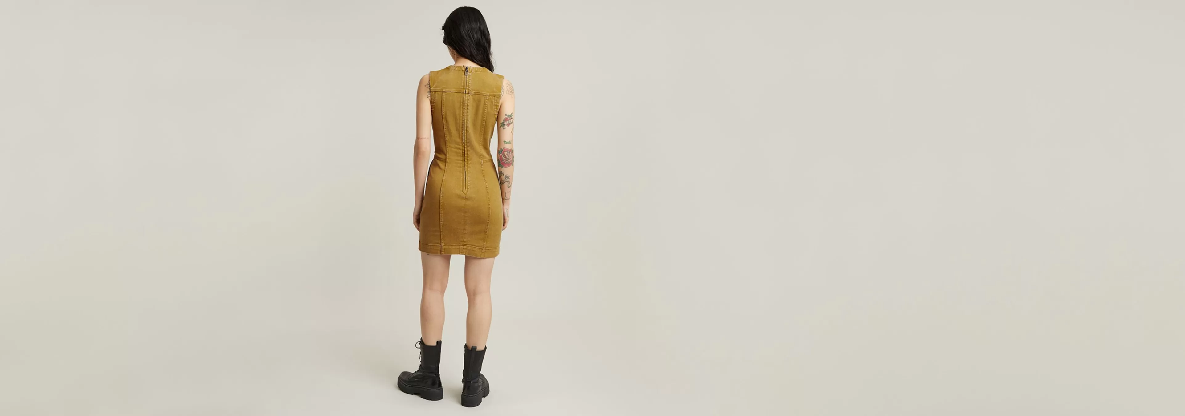 Online G-Star Jurk Shift bronze mist