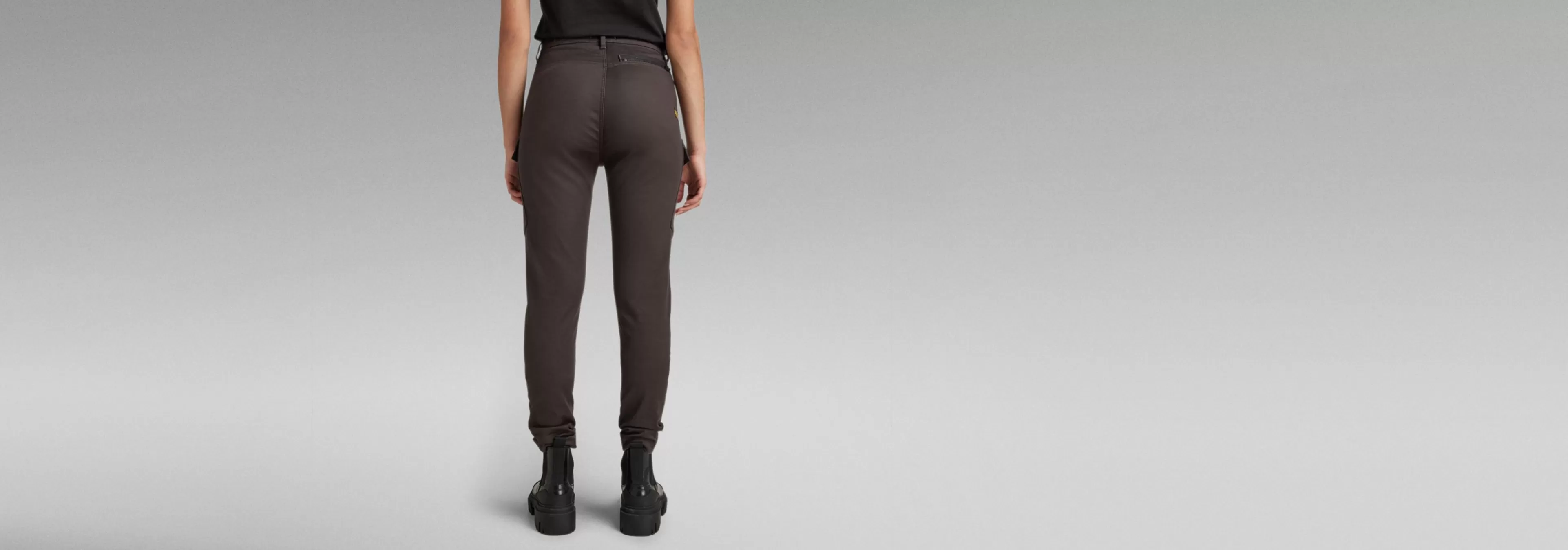 New G-Star Kafey Cargo Ultra High Skinny Jeans nett brown