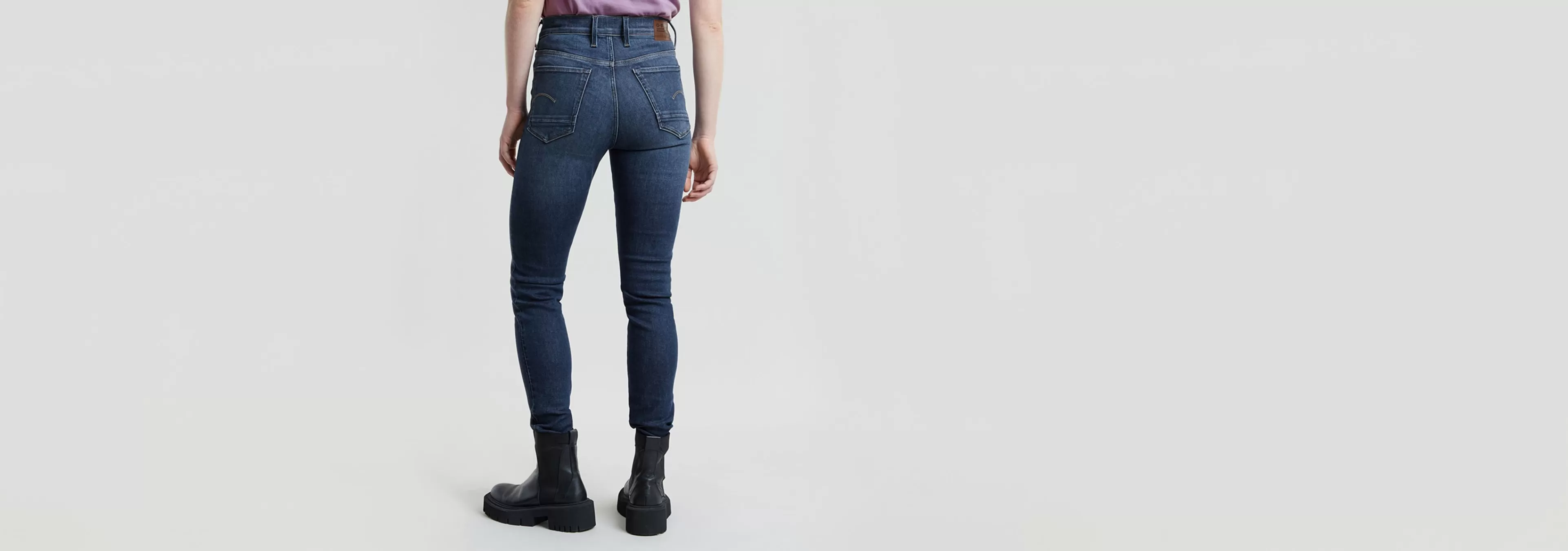 Sale G-Star Kafey Ultra High Skinny Jeans faded zonal wind