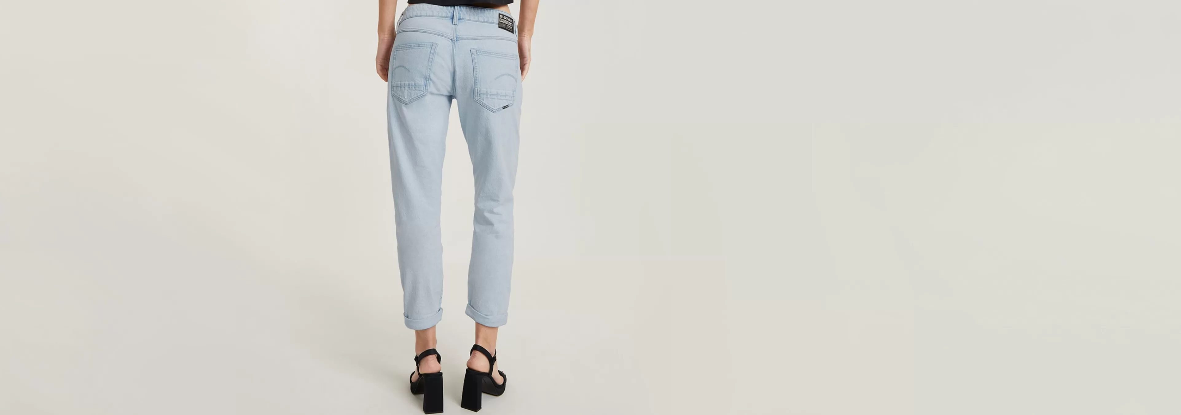 Fashion G-Star Kate Boyfriend Jeans sun faded piscina blue