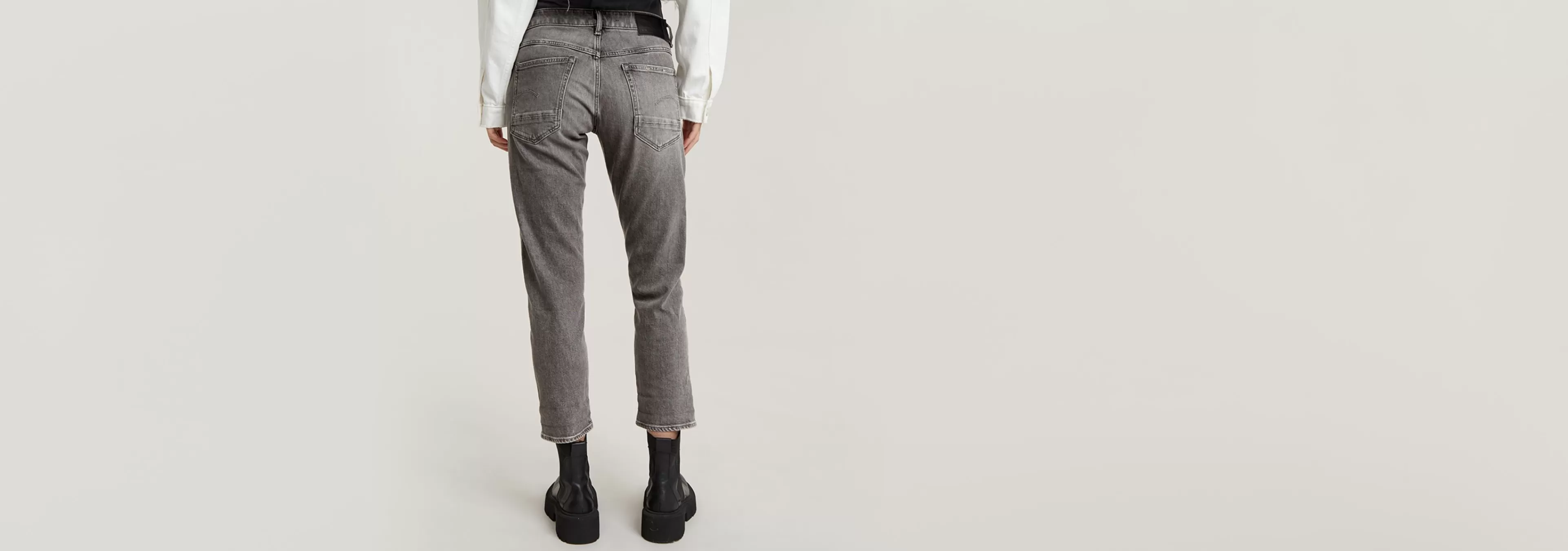 Cheap G-Star Kate Boyfriend Jeans faded grey manta