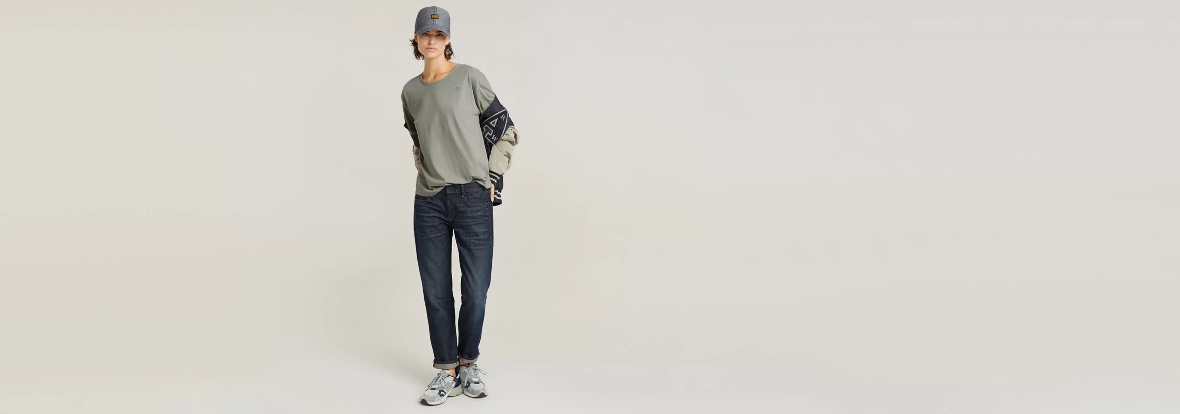Hot G-Star Kate Boyfriend Jeans antic regal marine
