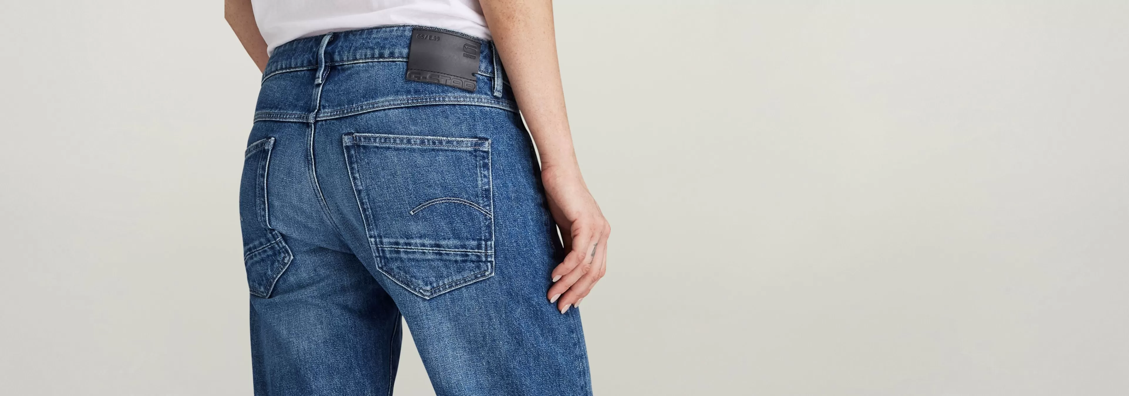 Clearance G-Star Kate Boyfriend Jeans faded capri
