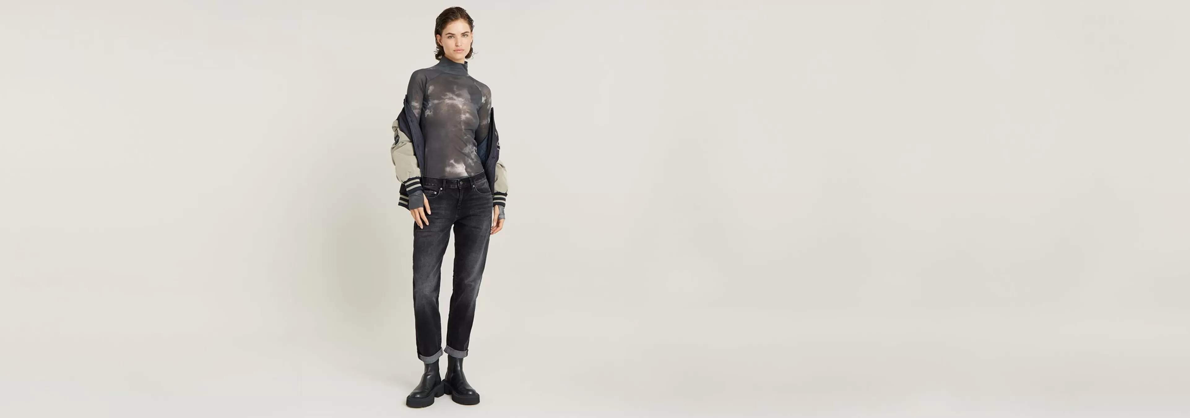 Best G-Star Kate Boyfriend Jeans vintage basalt