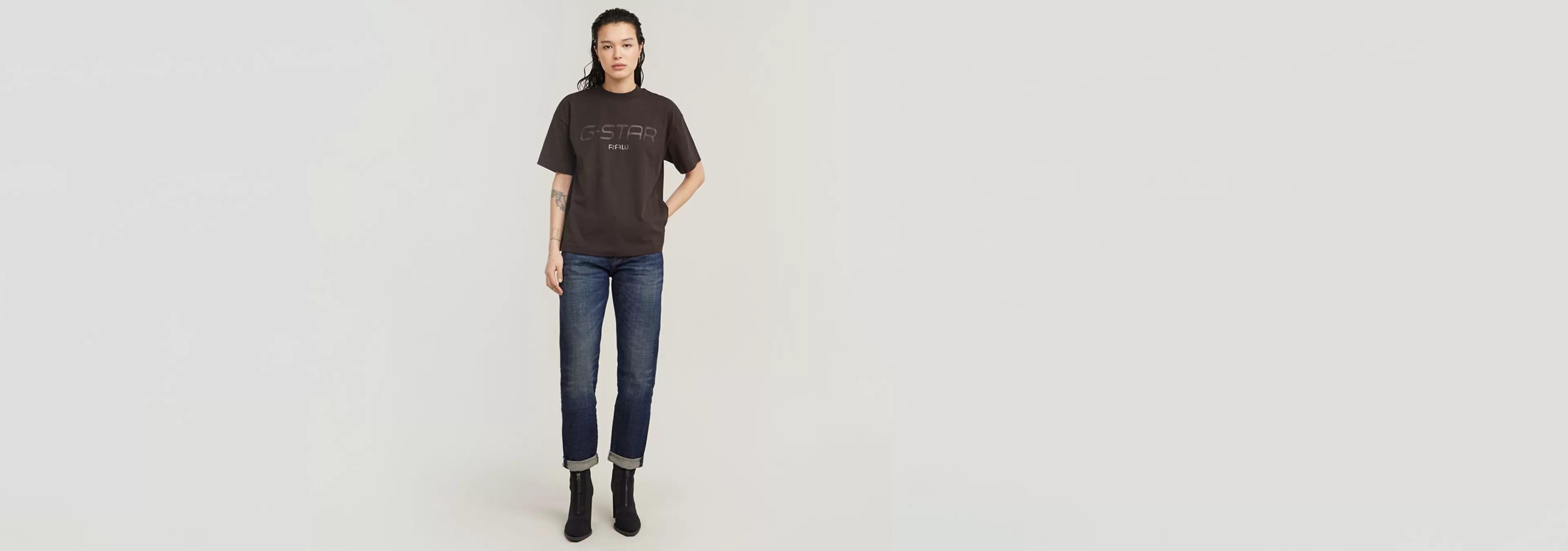 Flash Sale G-Star Kate Boyfriend Jeans worn in delta