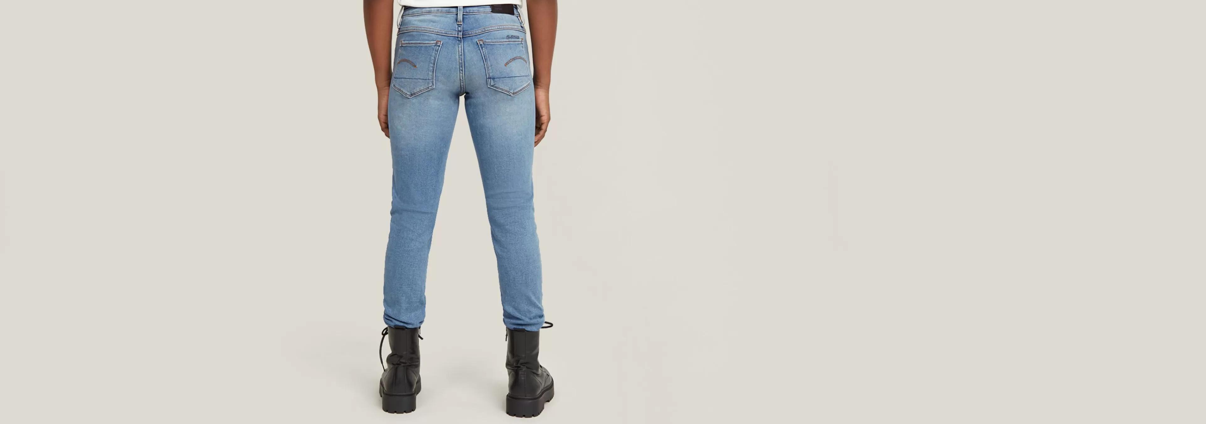Fashion G-Star Kids 3301 Skinny Jeans sun faded niagara