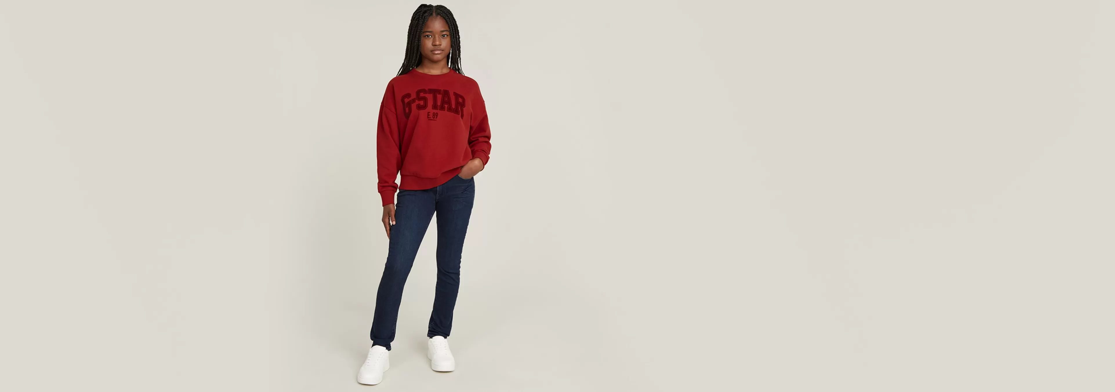 Store G-Star Kids 3301 Skinny Jeans dark aged