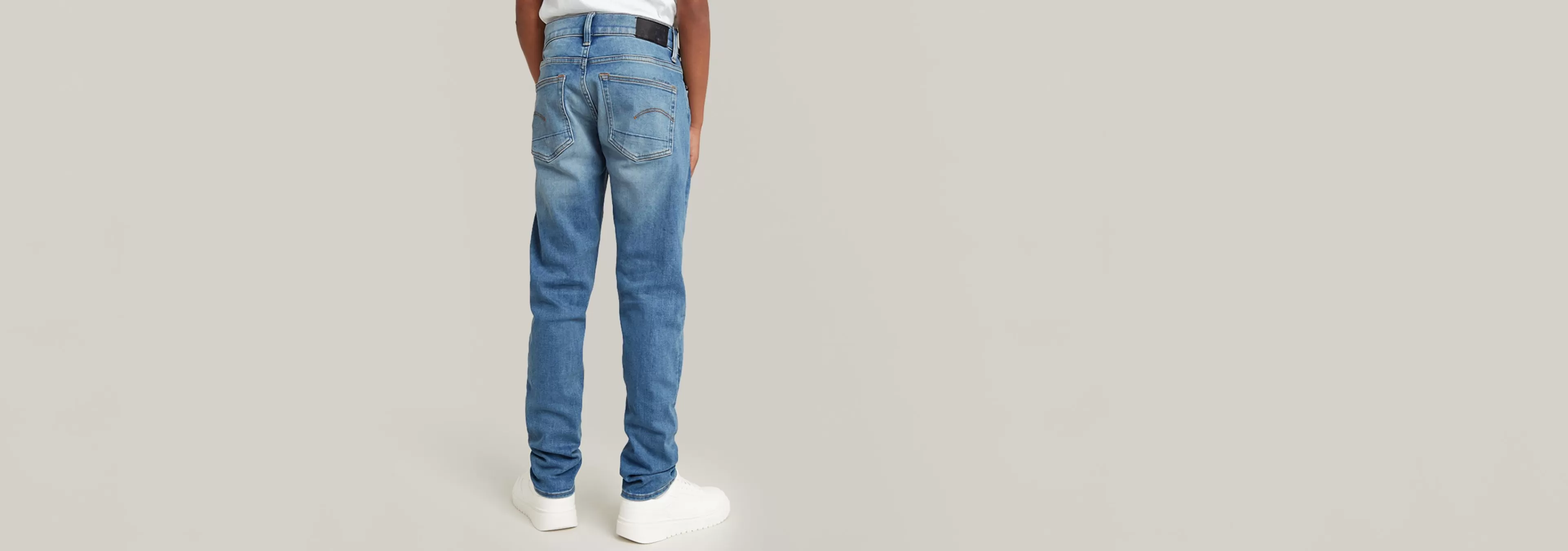 Shop G-Star Kids 3301 Slim Jeans sun faded niagara