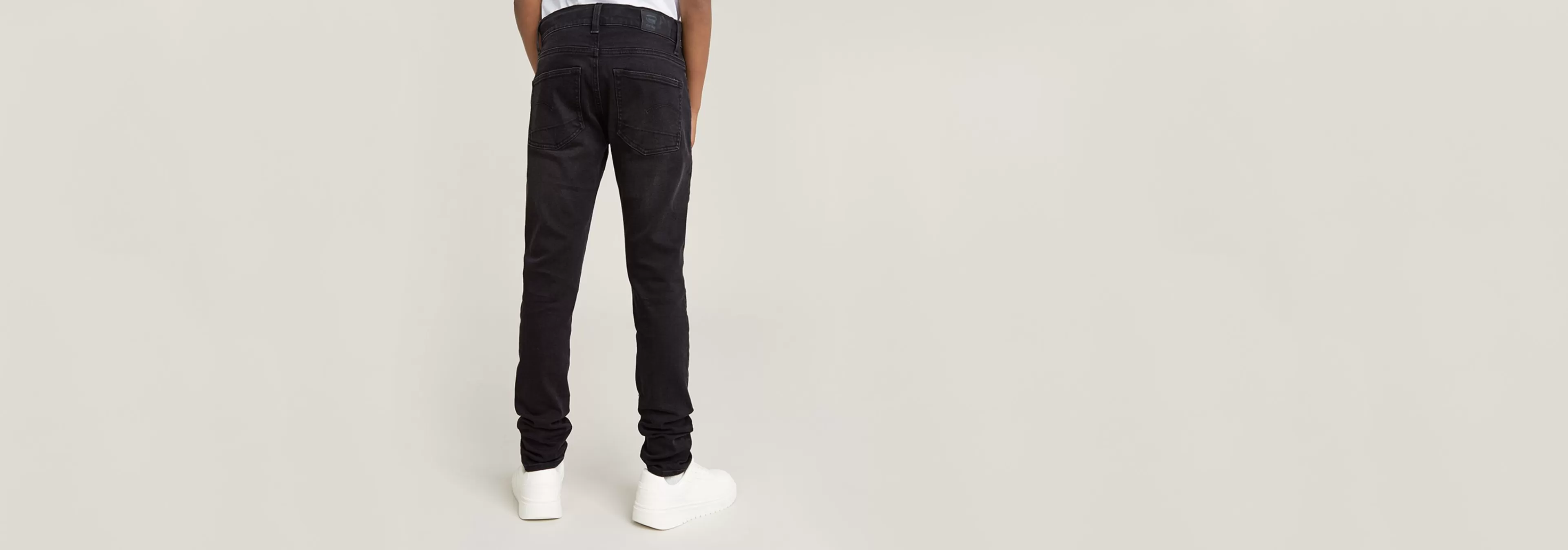 Shop G-Star Kids 3301 Slim Jeans pitch black