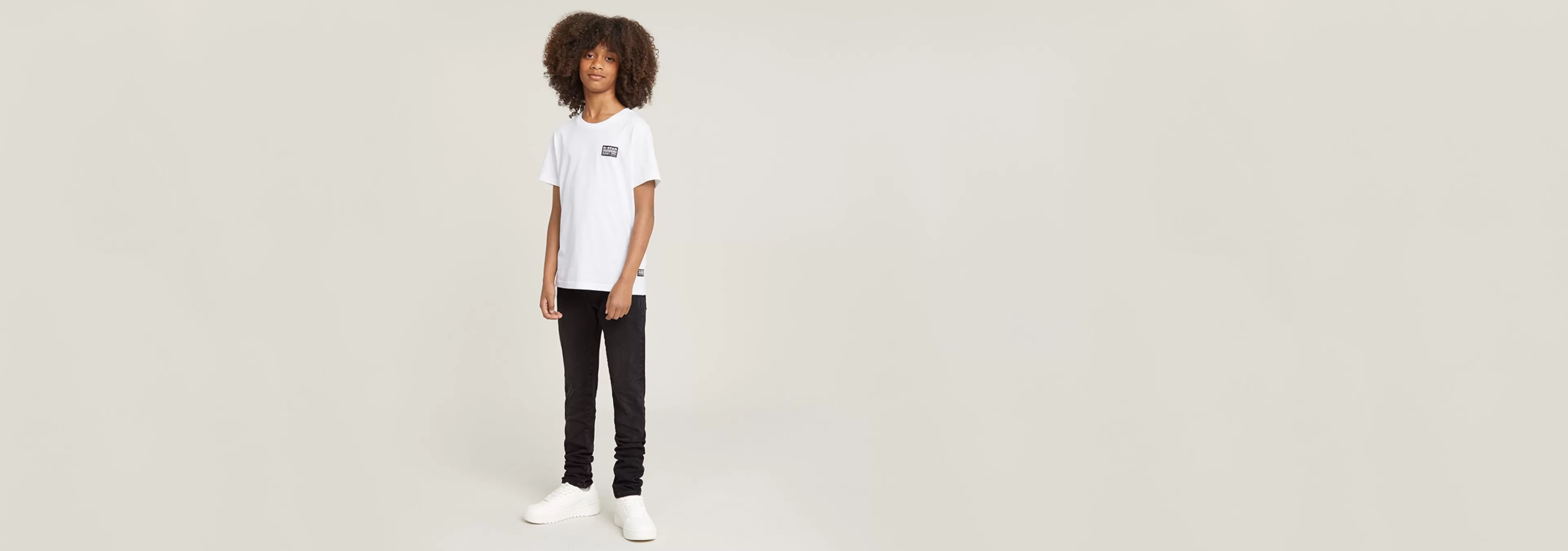 Shop G-Star Kids 3301 Slim Jeans pitch black