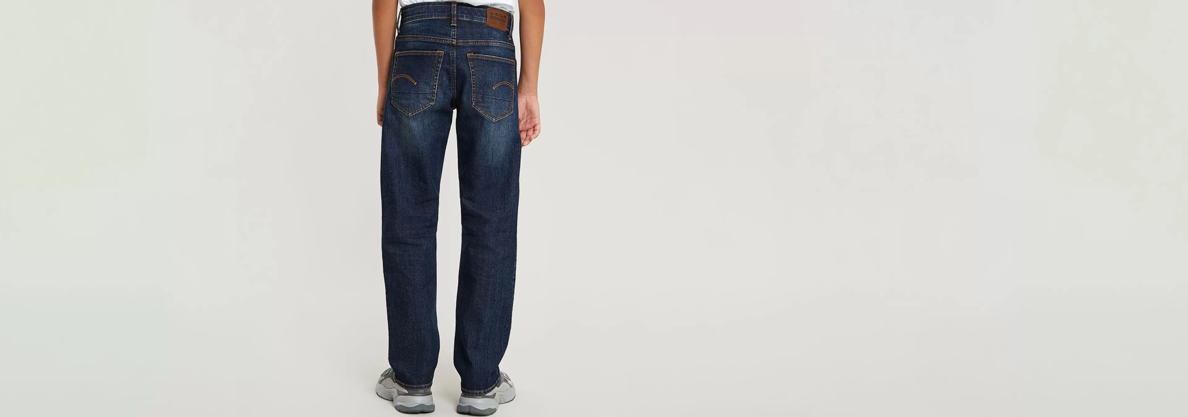 Clearance G-Star Kids 3301 Straight Jeans dark aged