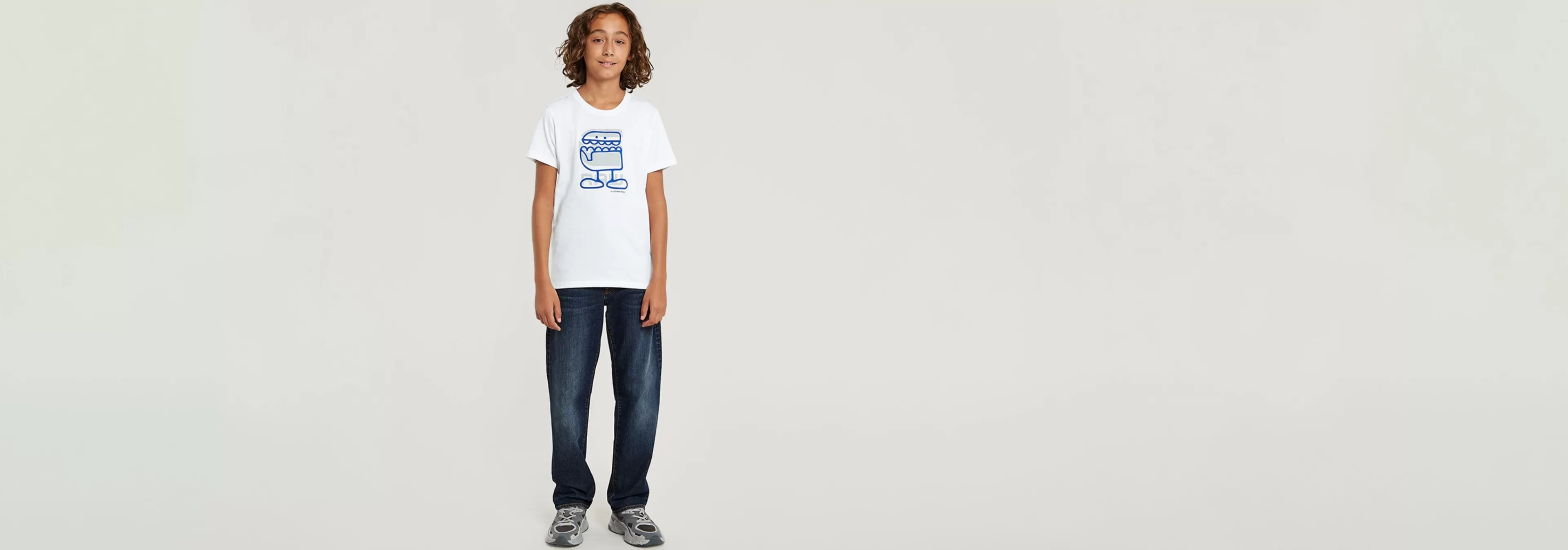 Clearance G-Star Kids 3301 Straight Jeans dark aged