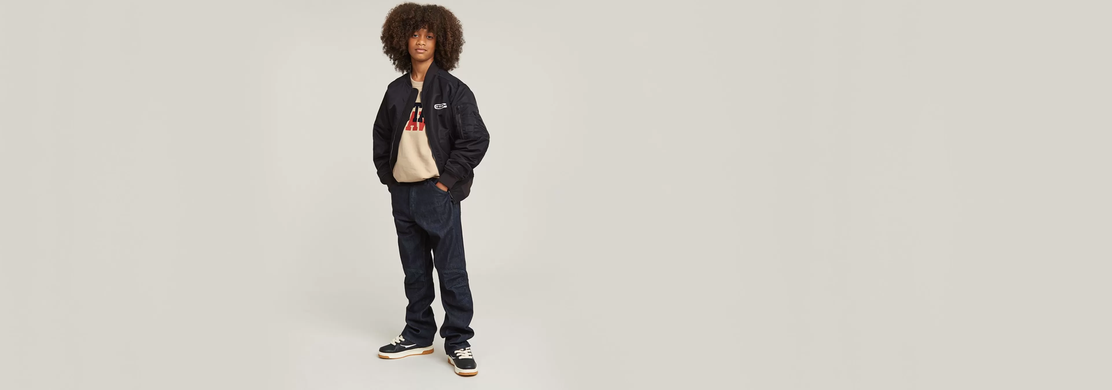 Sale G-Star Kids Bomberjack dark black