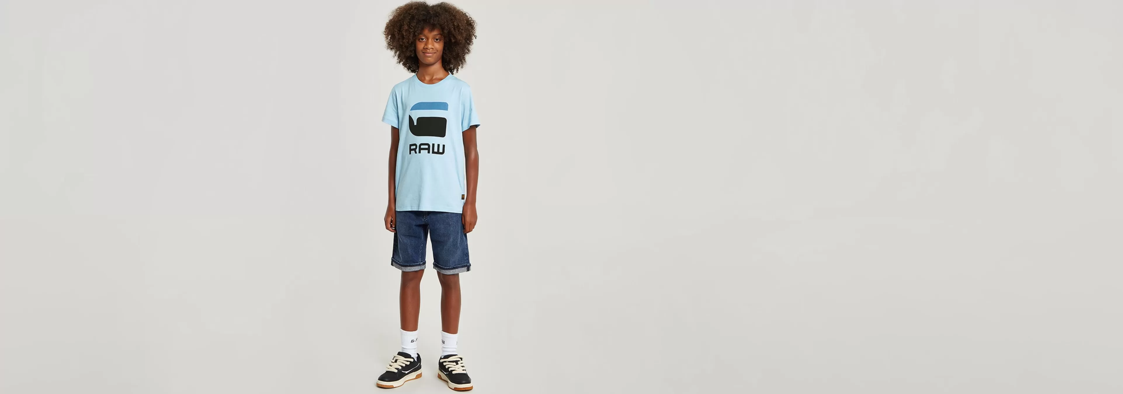 Outlet G-Star Kids Mosa Denim Short dark aged
