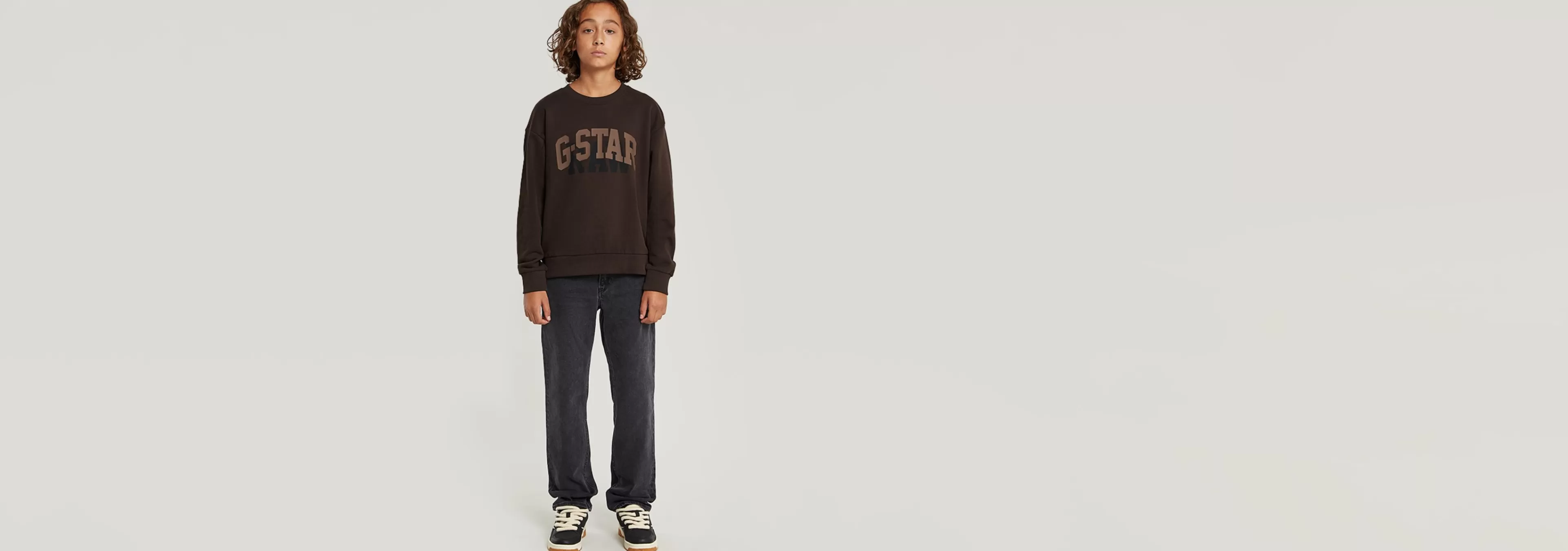 Flash Sale G-Star Kids Sweater Unbrushed coffee bean