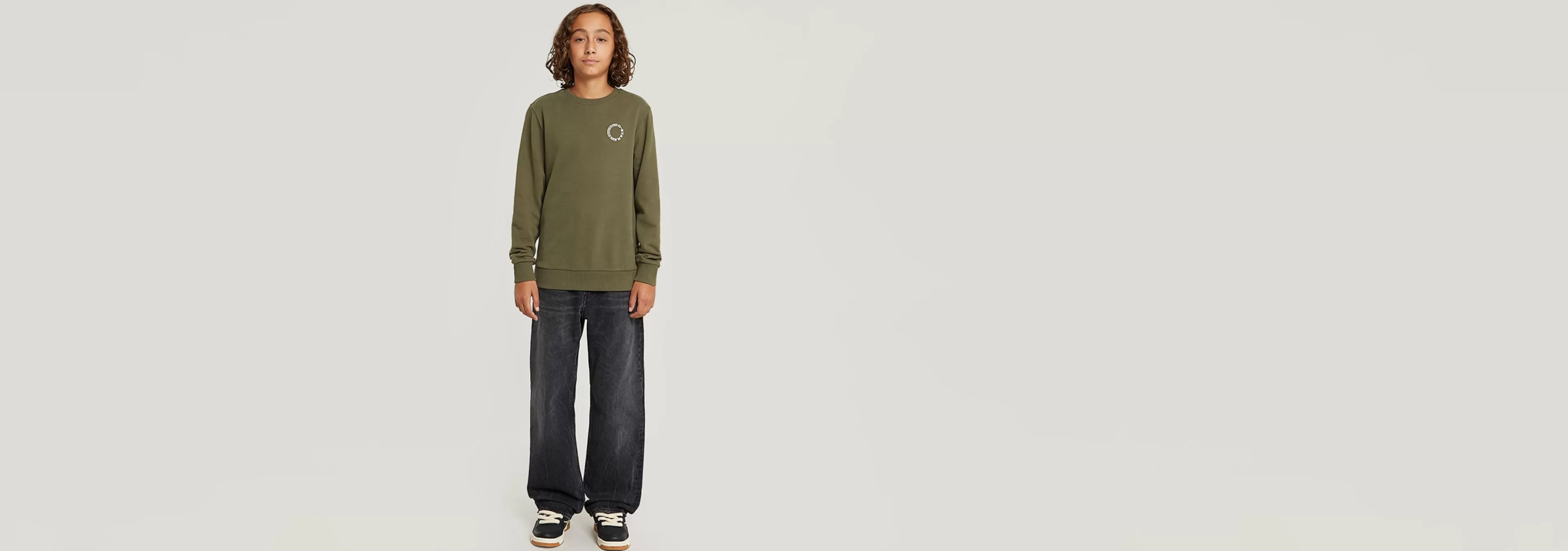 Best Sale G-Star Kids Sweater Unbrushed combat