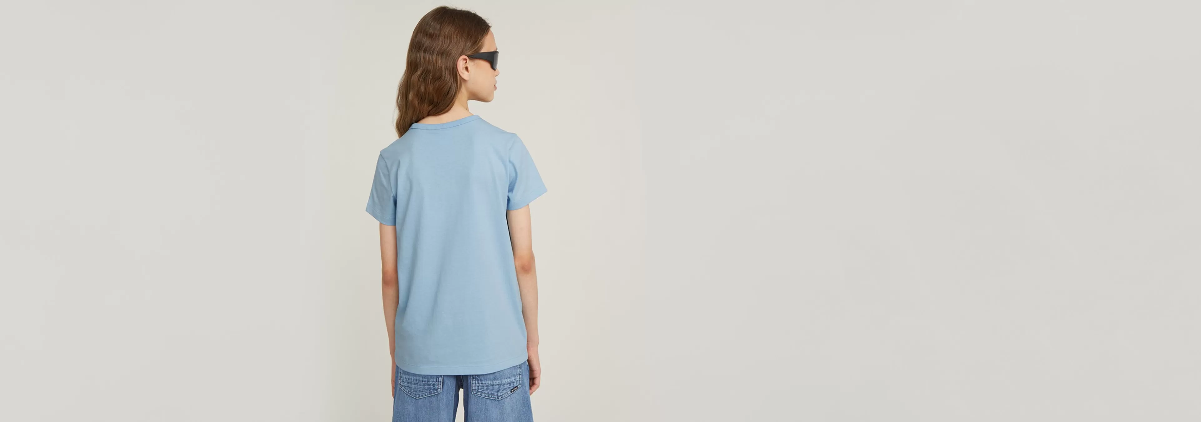Shop G-Star Kids Top Regular Siali Blue
