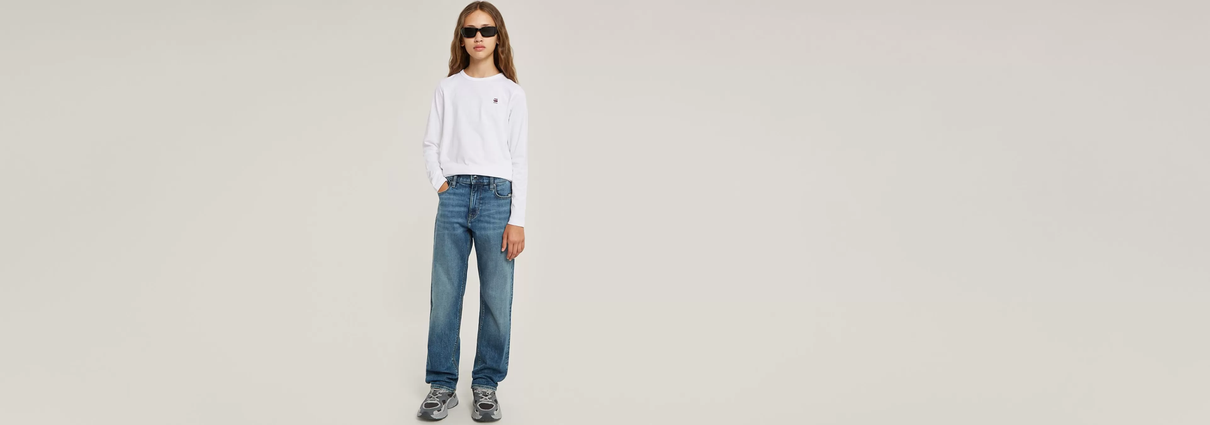 Clearance G-Star Kids Top Slim 2 Pack dark black