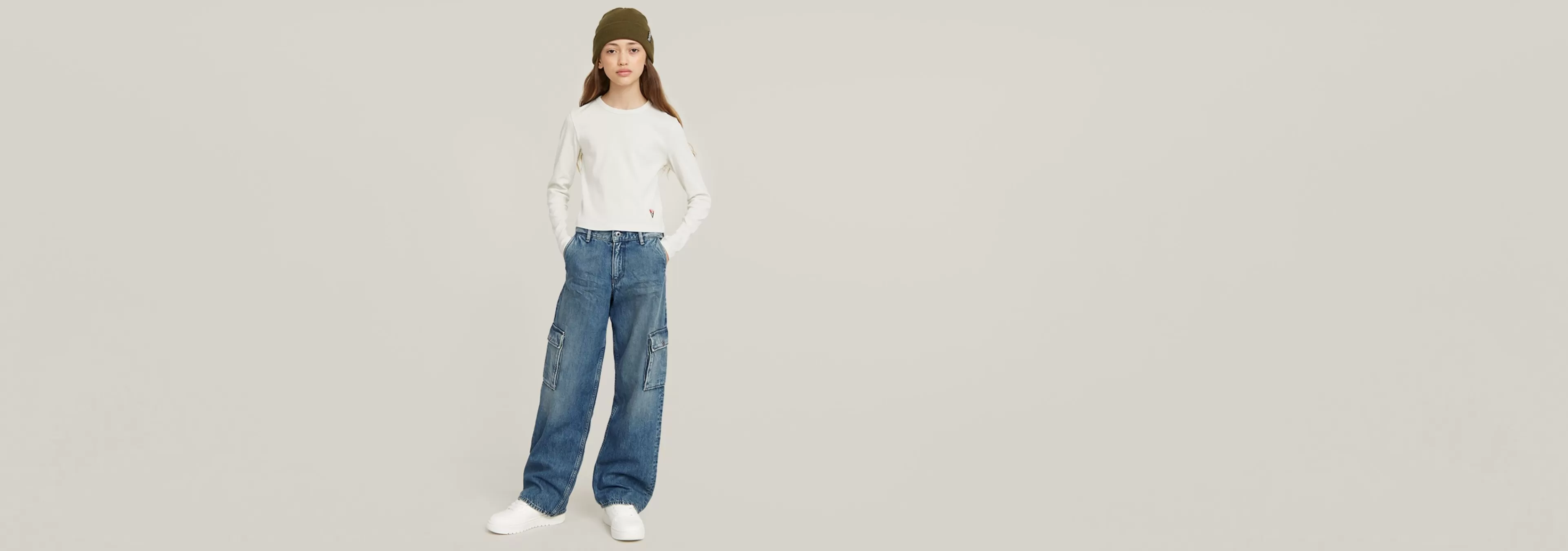 Best G-Star Kids Top Slim Crop Buff