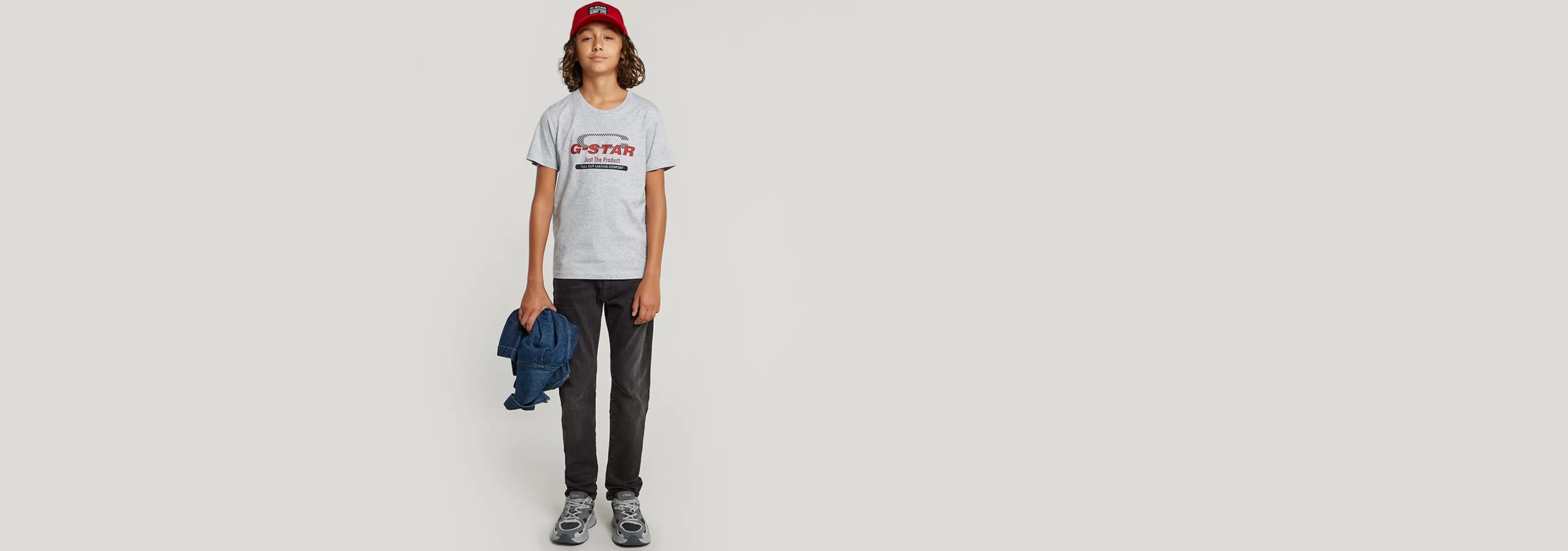 Best Sale G-Star Kids T-Shirt light grey heather