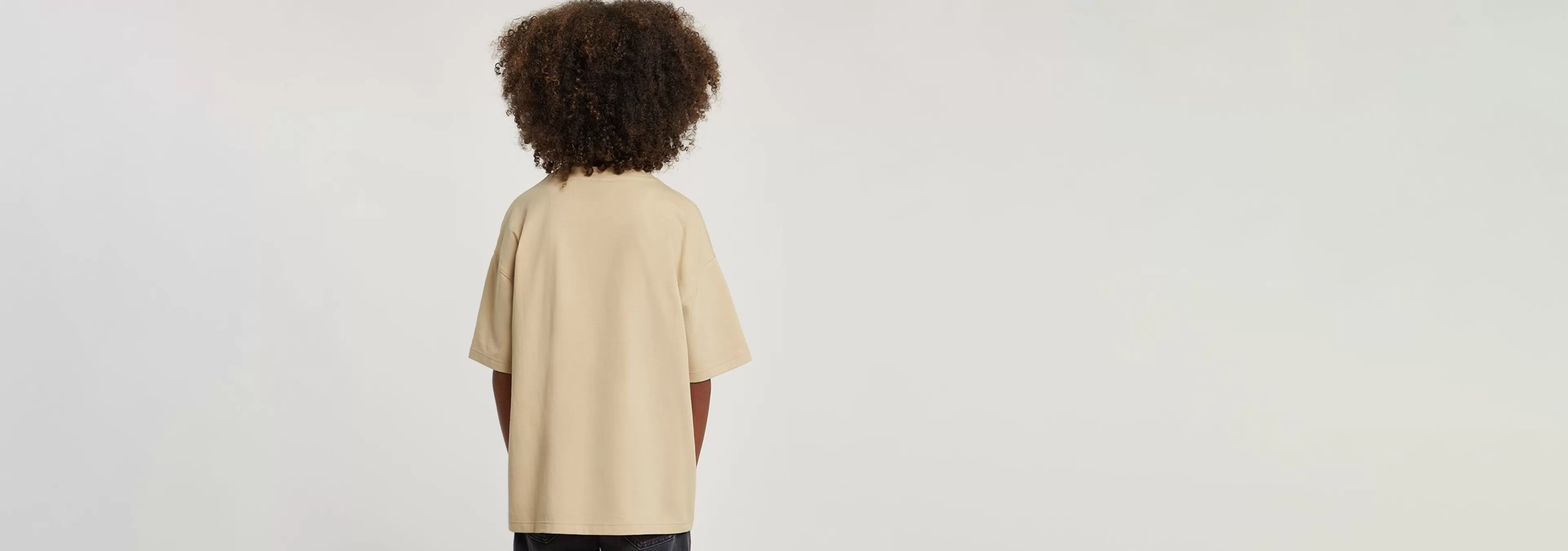 Shop G-Star Kids T-Shirt Boxy Cream