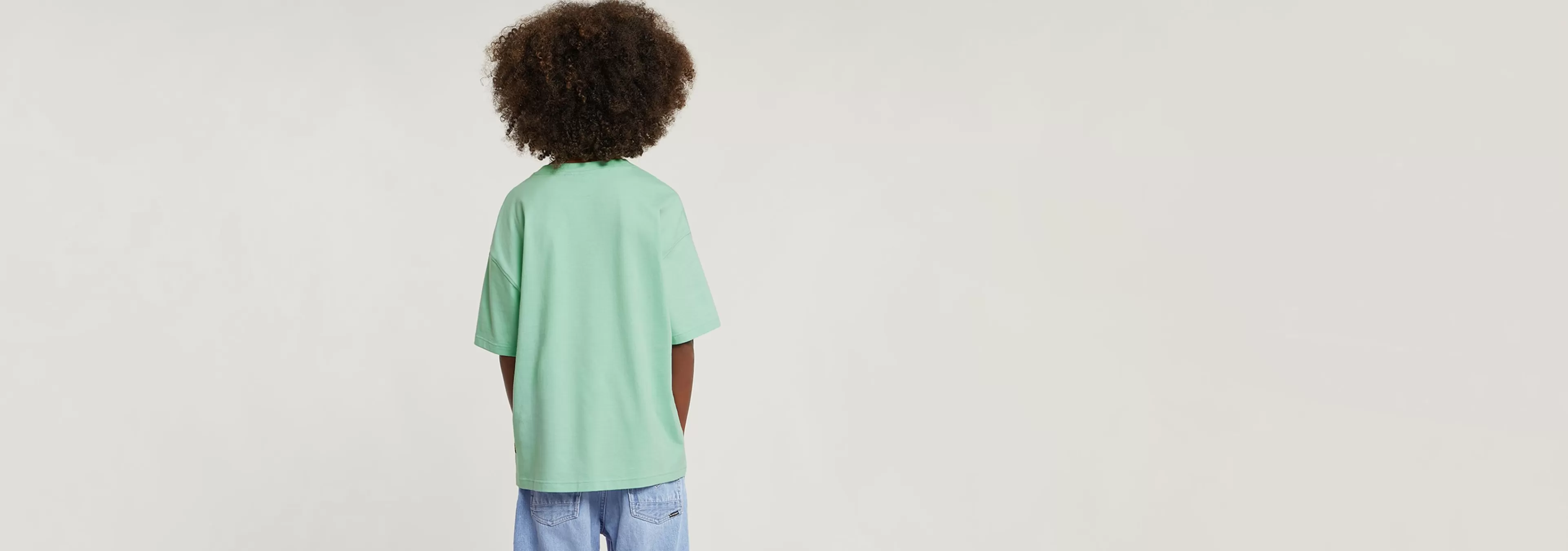 Cheap G-Star Kids T-Shirt Boxy lichen green