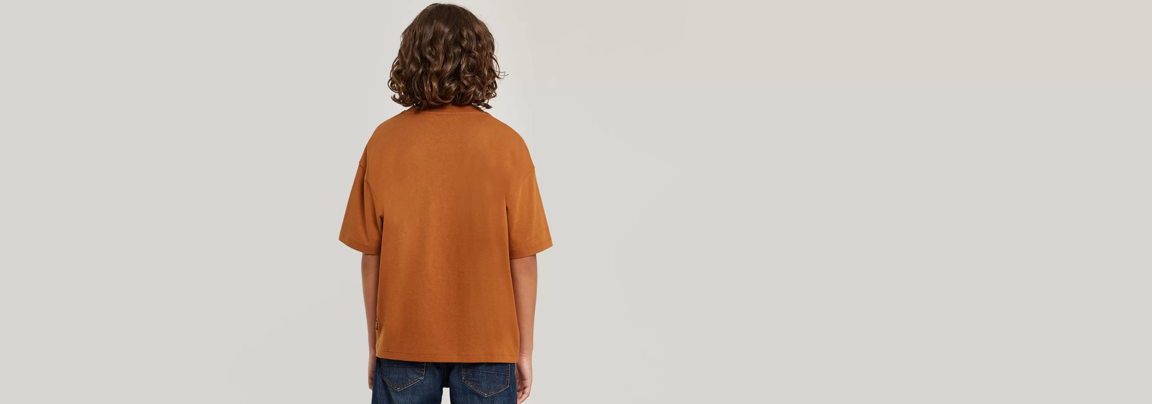 Outlet G-Star Kids T-Shirt Boxy mocha bisque