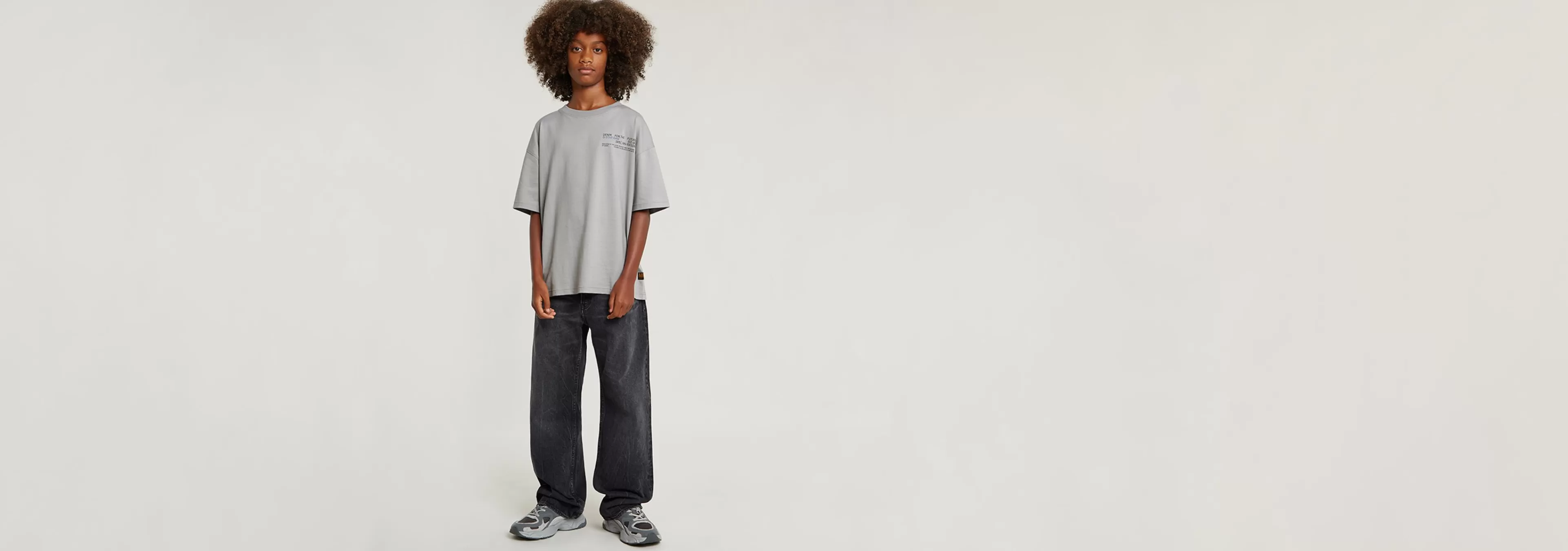 Shop G-Star Kids T-Shirt Boxy grey alloy
