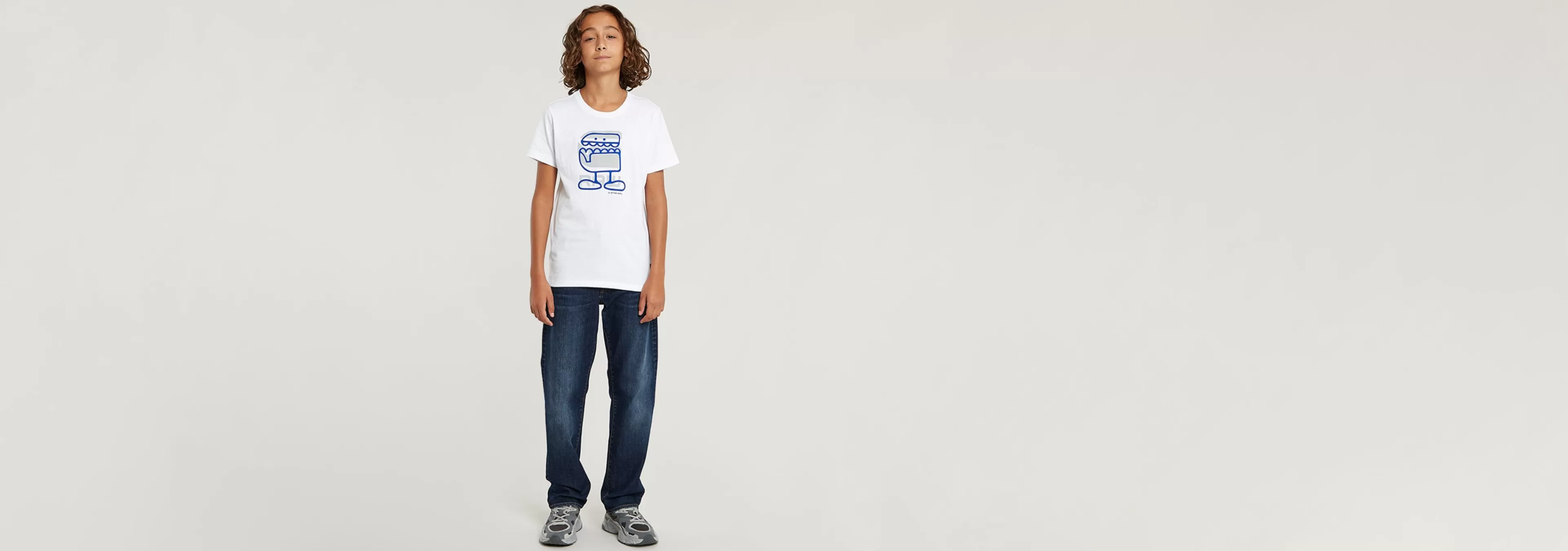Best G-Star Kids T-Shirt Comic white