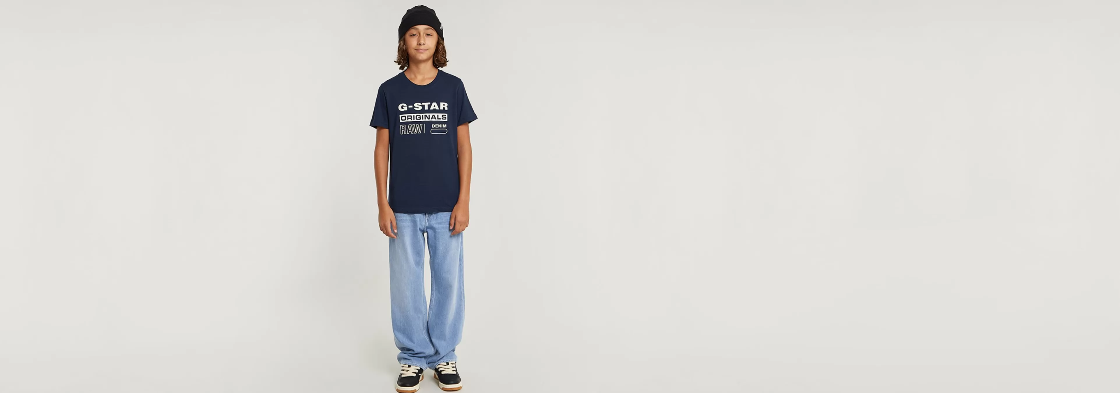 Cheap G-Star Kids T-Shirt Originals sartho blue