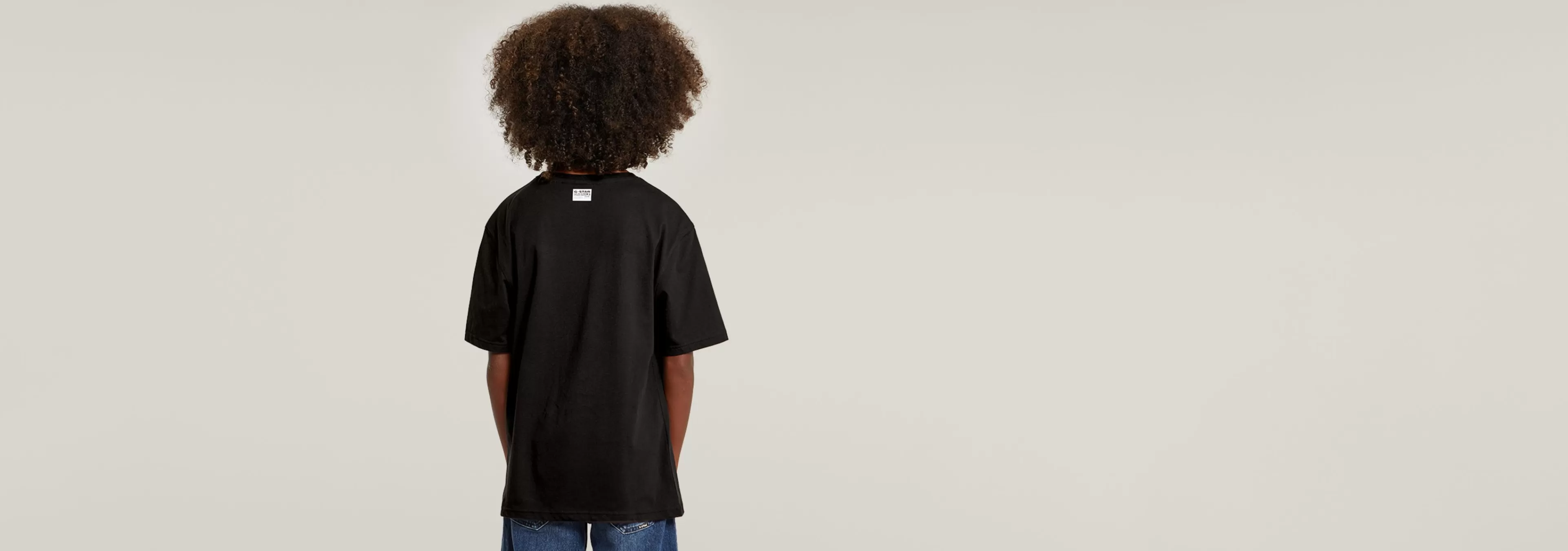 New G-Star Kids T-Shirt Loose dark black