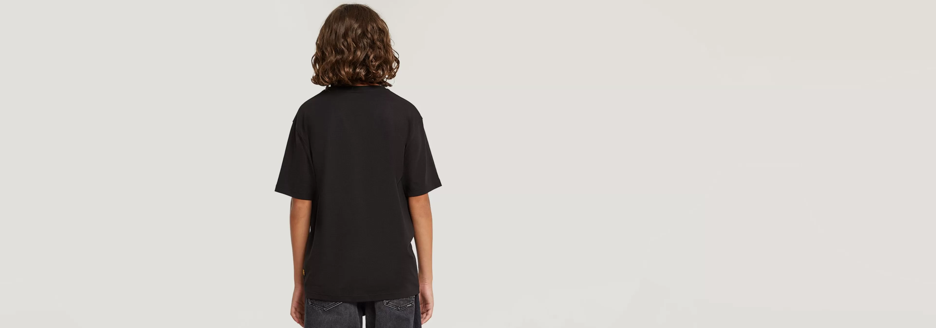 Cheap G-Star Kids T-Shirt Loose dark black