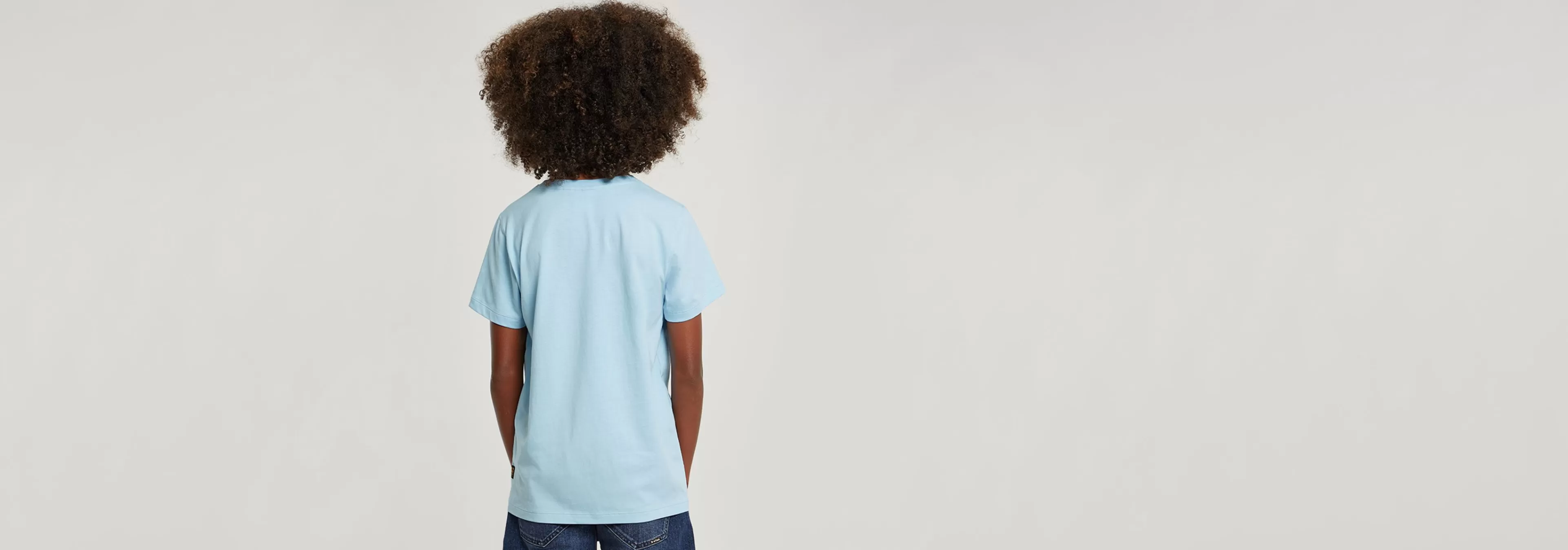Hot G-Star Kids T-Shirt Regular Siali Blue